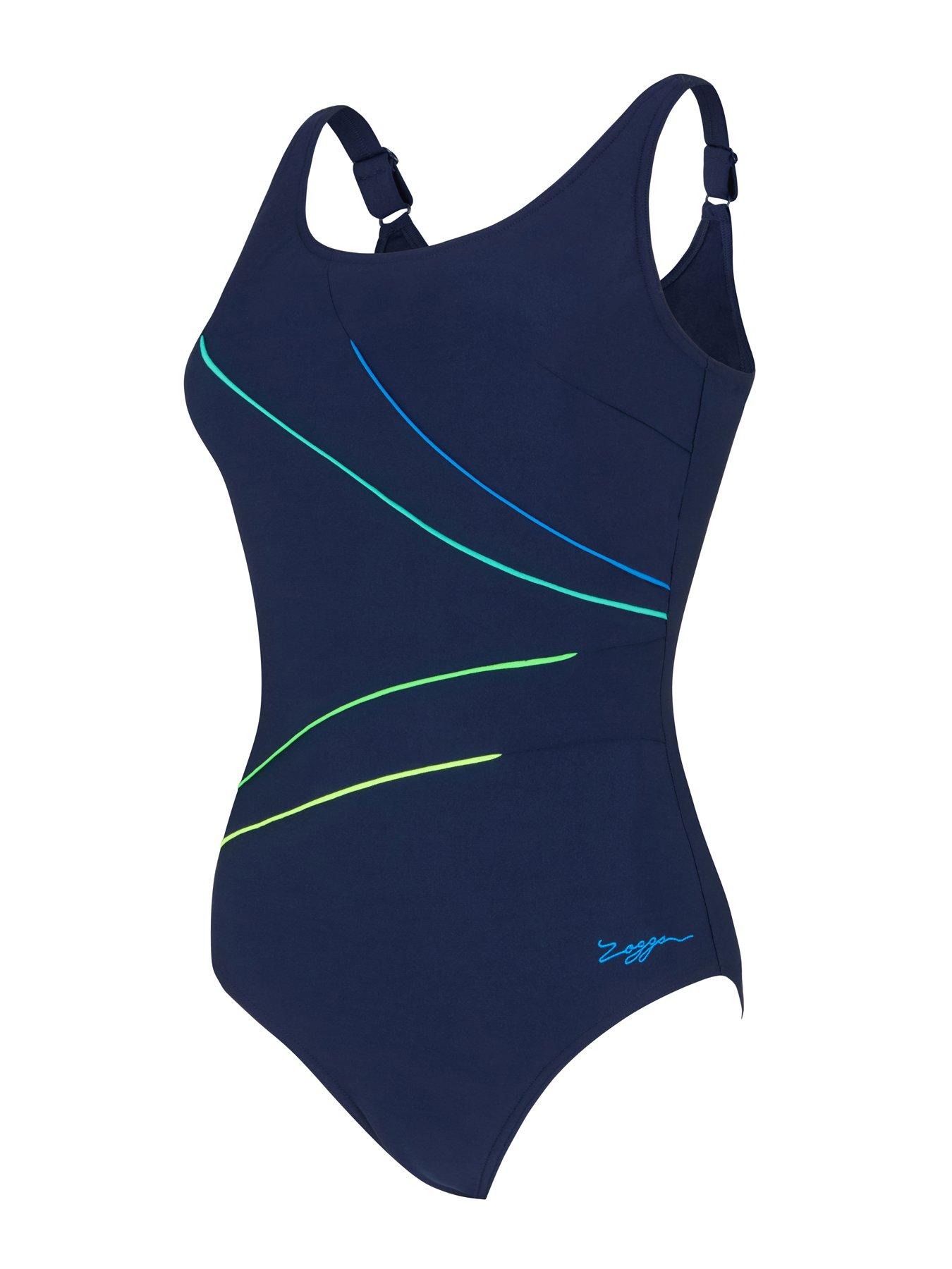 Image 5 of 5 of Zoggs Women's Octane Adjustable Macmaster Swimsuit - Navy