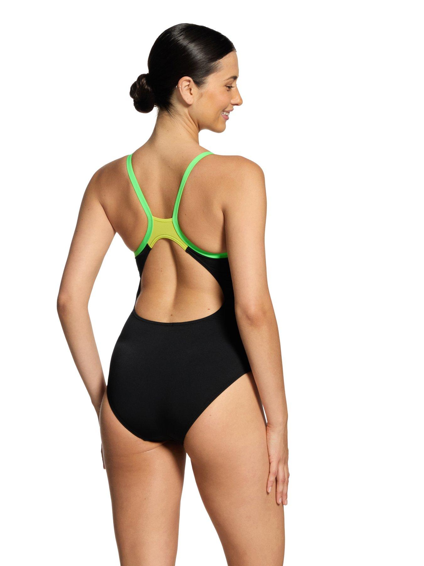 Image 2 of 5 of Zoggs Women's Octane Strikeback Swimsuit - Navy