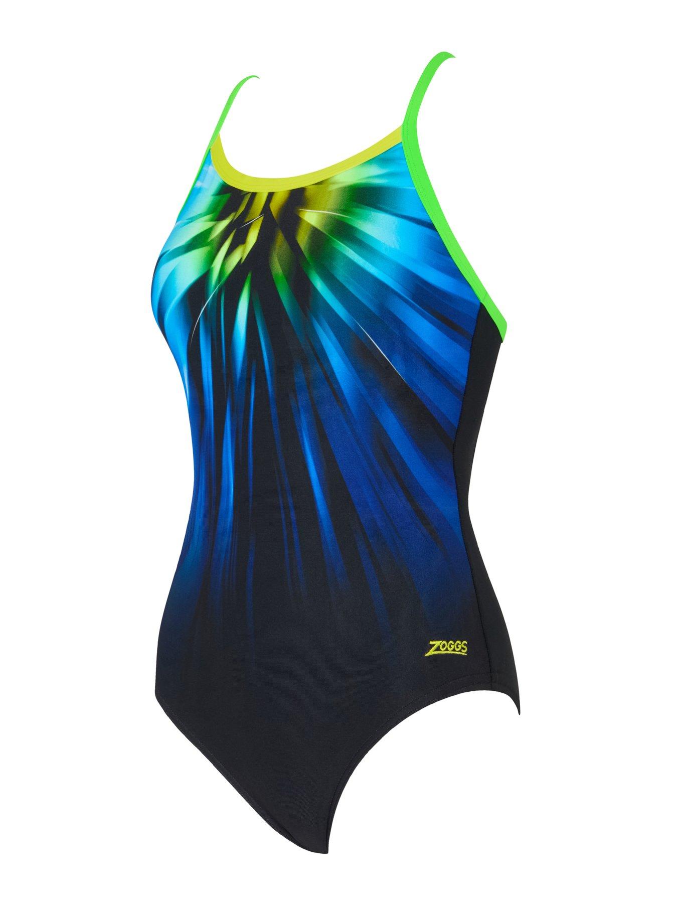 Image 3 of 5 of Zoggs Women's Octane Strikeback Swimsuit - Navy