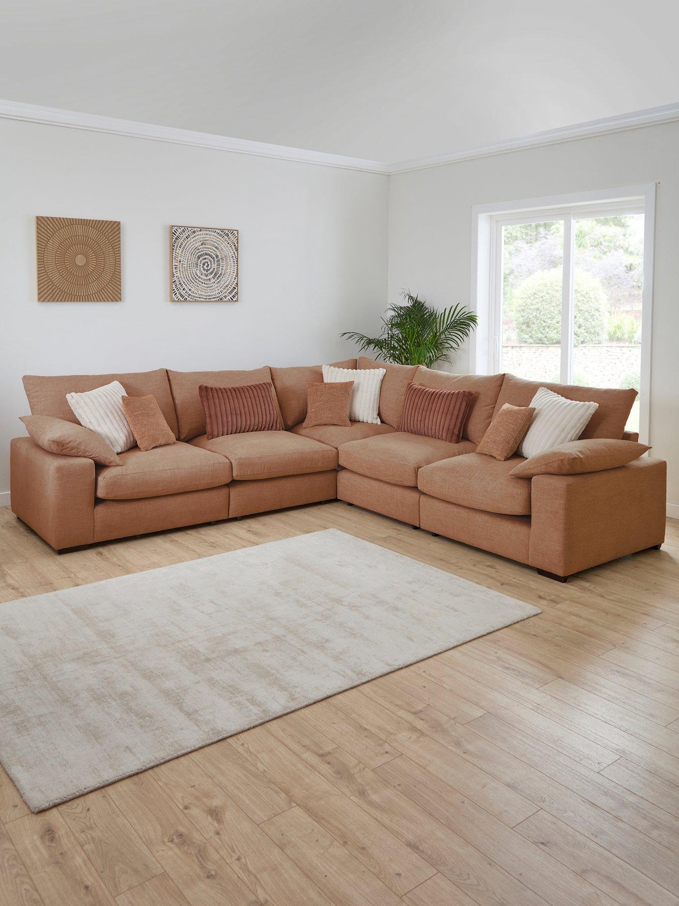 The Very Collection Aston Double Arm Modular Corner Group - Made to Order in the UK