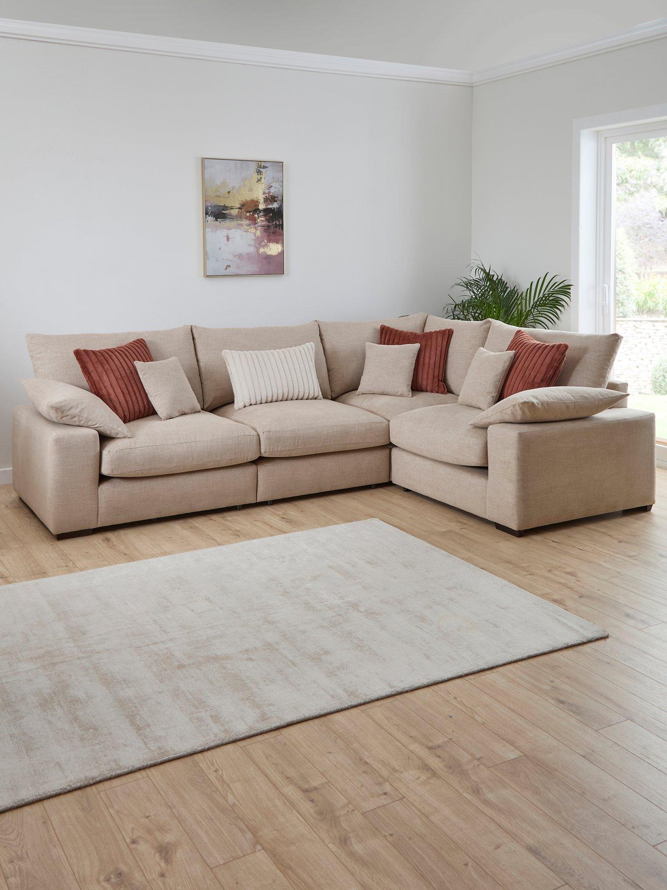 The Very Collection Aston Reversible Double Arm Modular Corner Sofa - Made to Order in the UK
