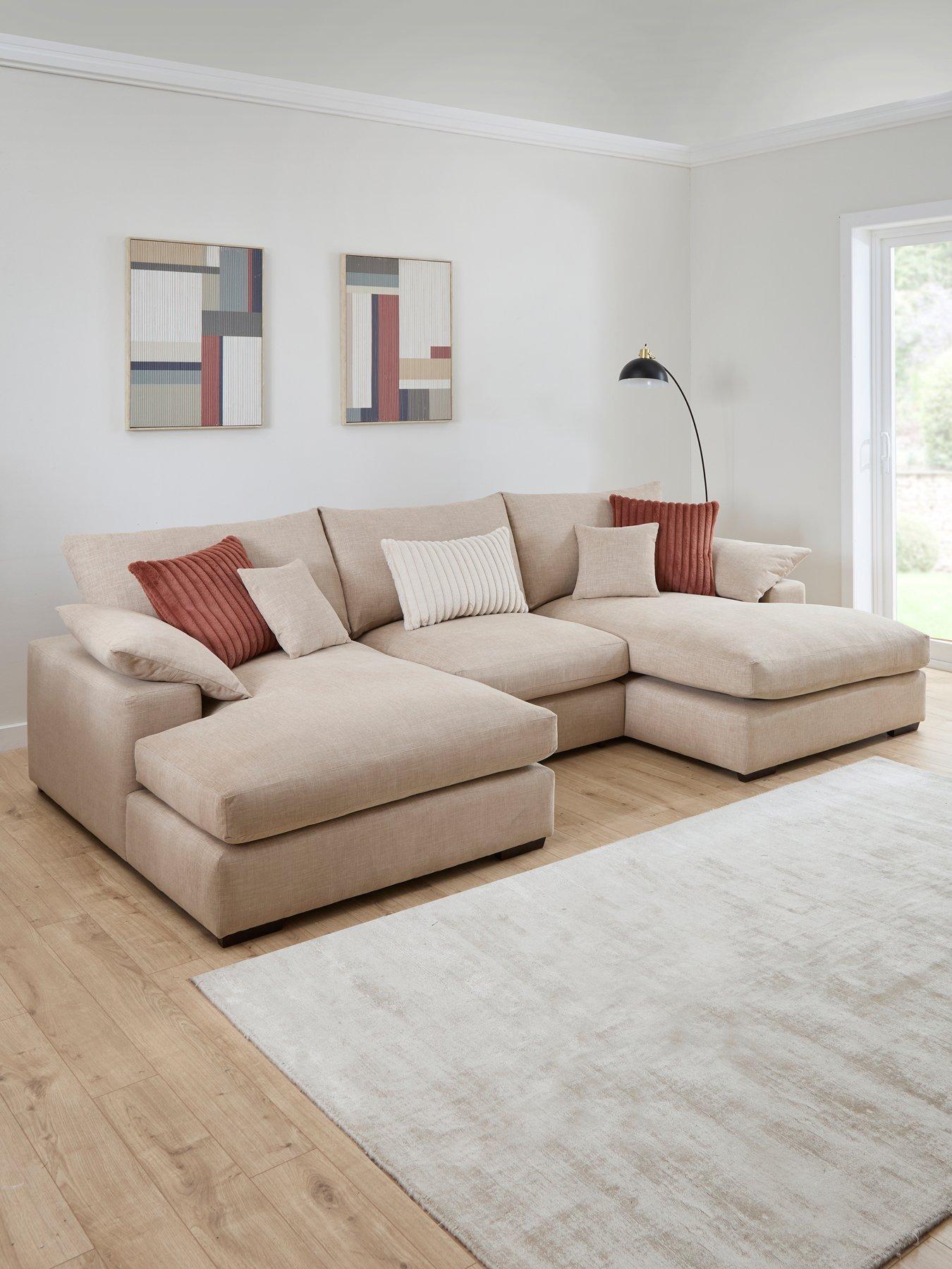 Very Home Aston U-shape Modular Sofa - Made to Order in the UK