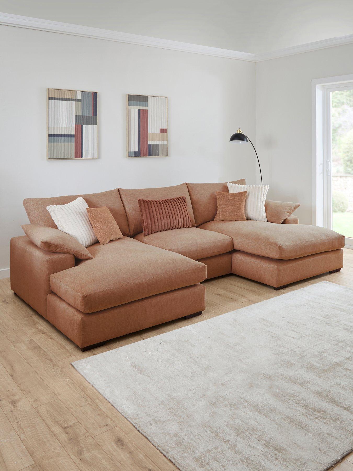 Very Home Aston U-shape Modular Sofa - Made to Order in the UK