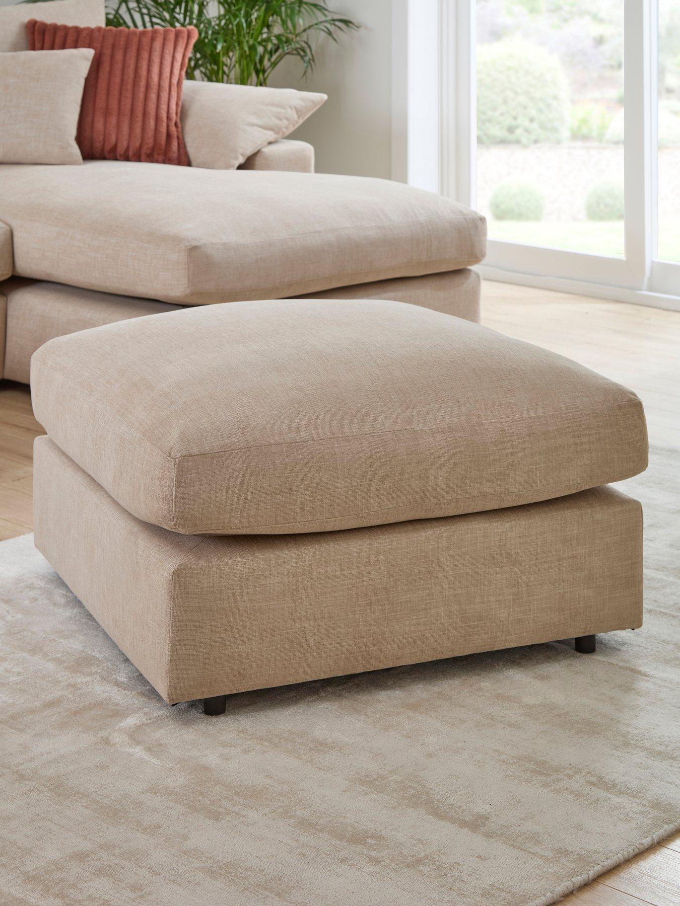 The Very Collection Aston Footstool - Made to Order in the UK