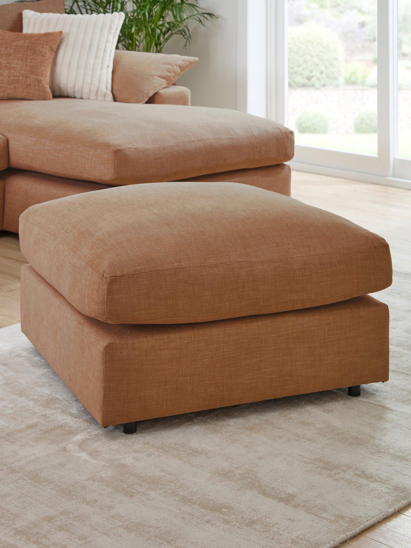 The Very Collection Aston Footstool - Made to Order in the UK