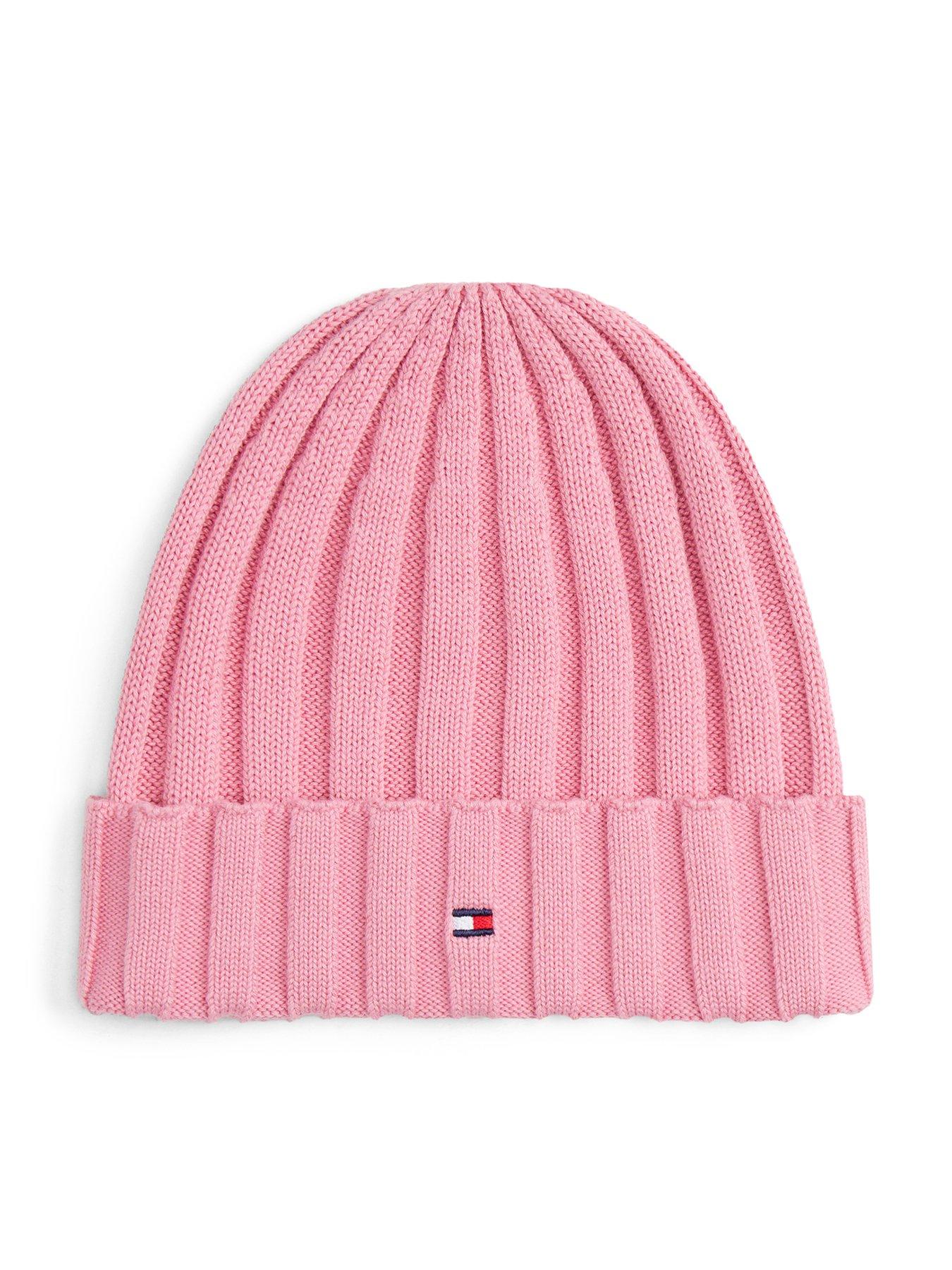 tommy-hilfiger-kids-small-flag-beanie-mystic-pink