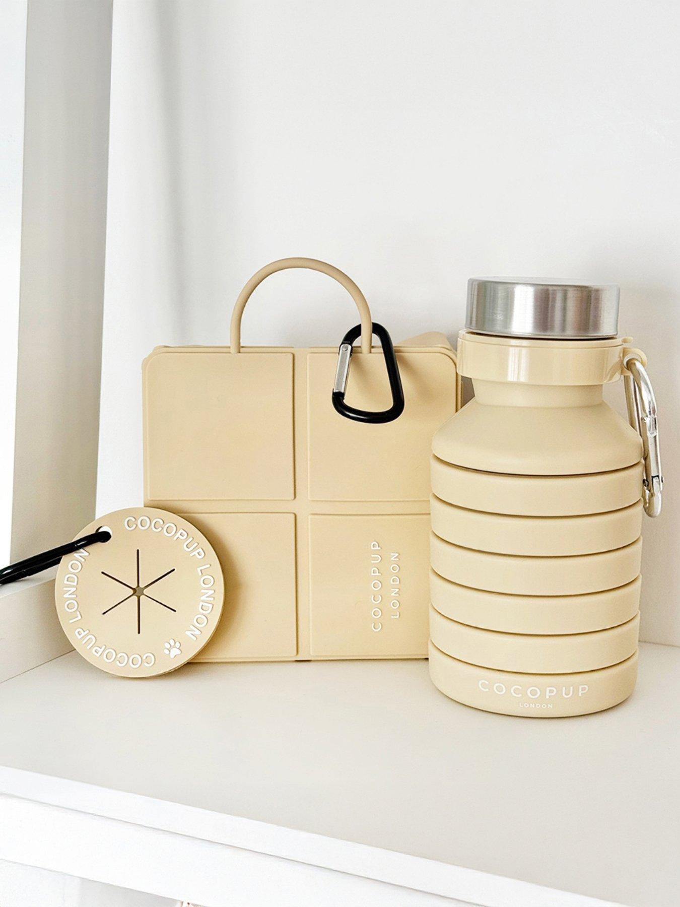 Cocopup Travel Bundle - Nude Water Bottle, Poop Pocket, Foldable Bowl