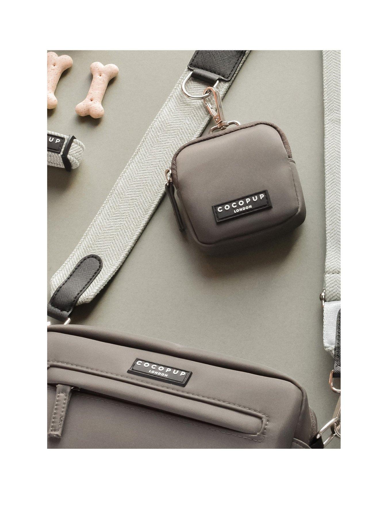 Image 2 of 2 of Cocopup Mocha Bag Bundle - Sage Tweed -Bag, Treat Pouch and Strap