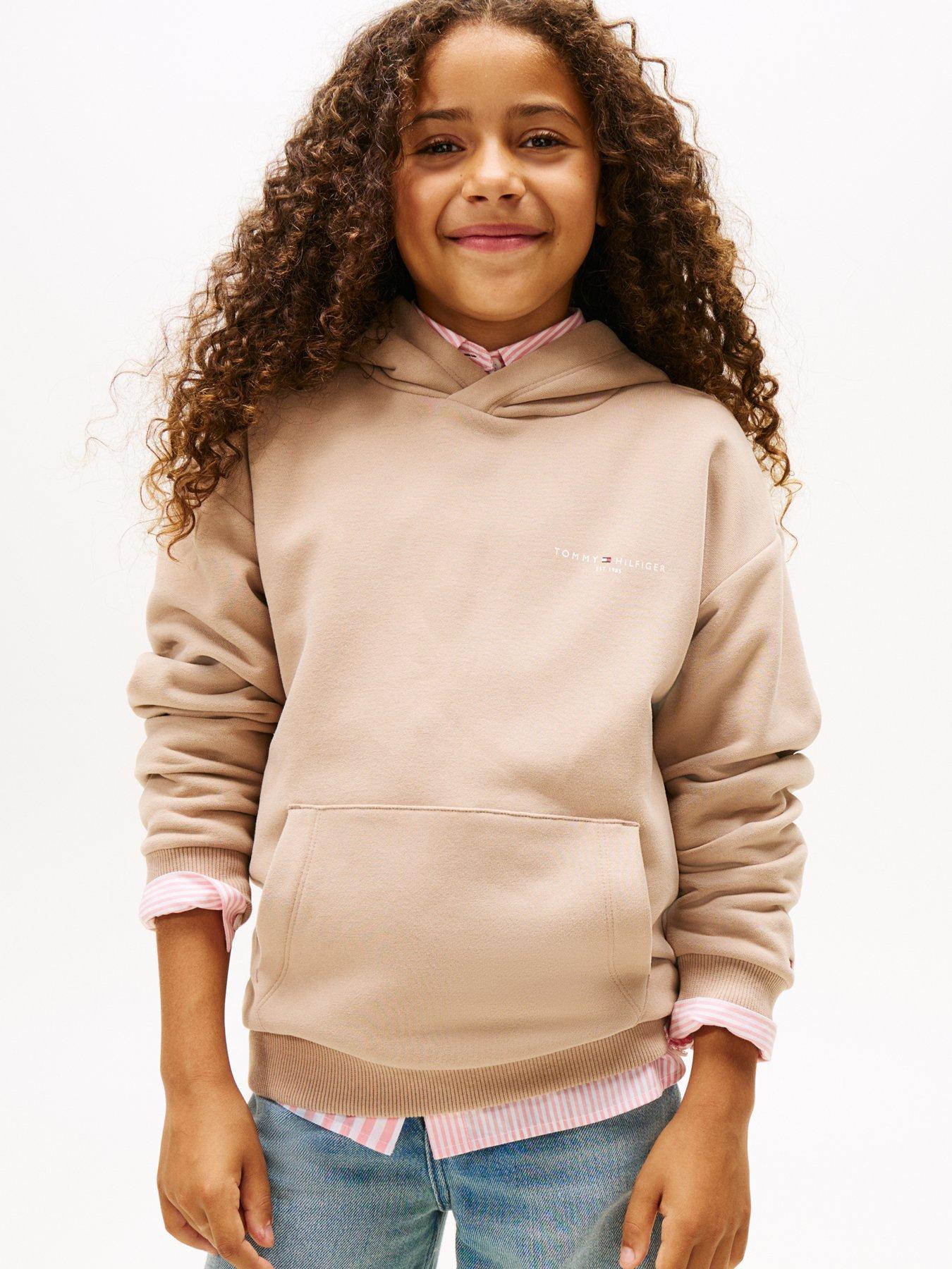 tommy-hilfiger-kids-mini-corp-hoodie-beige