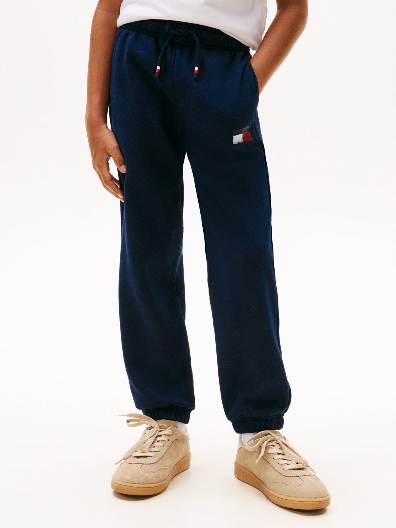 Tommy Hilfiger Boys Flag Sweatpants - Night Navy