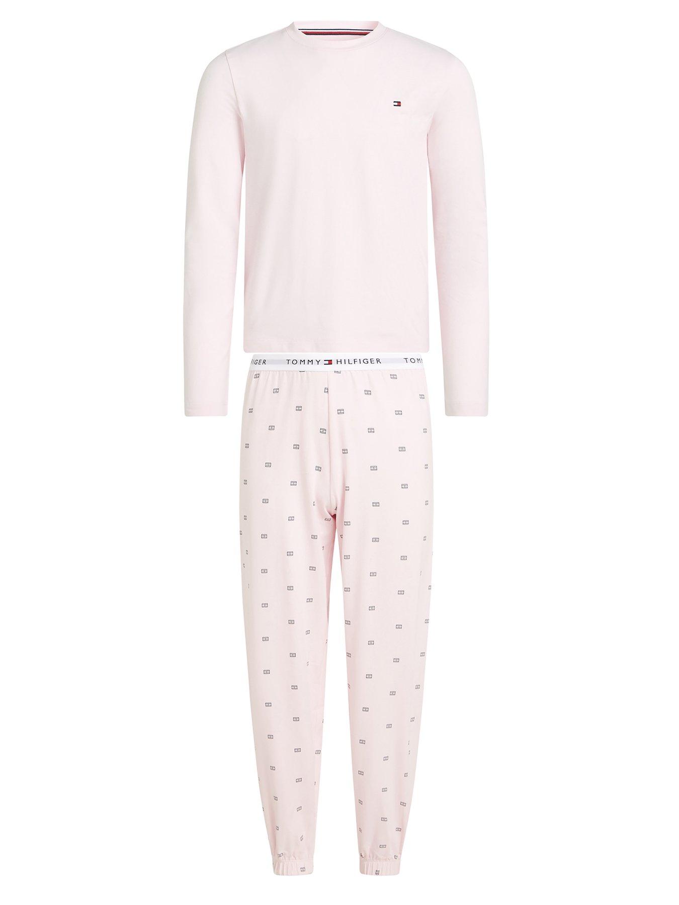 tommy-hilfiger-girls-jersey-pyjama-set-light-pink