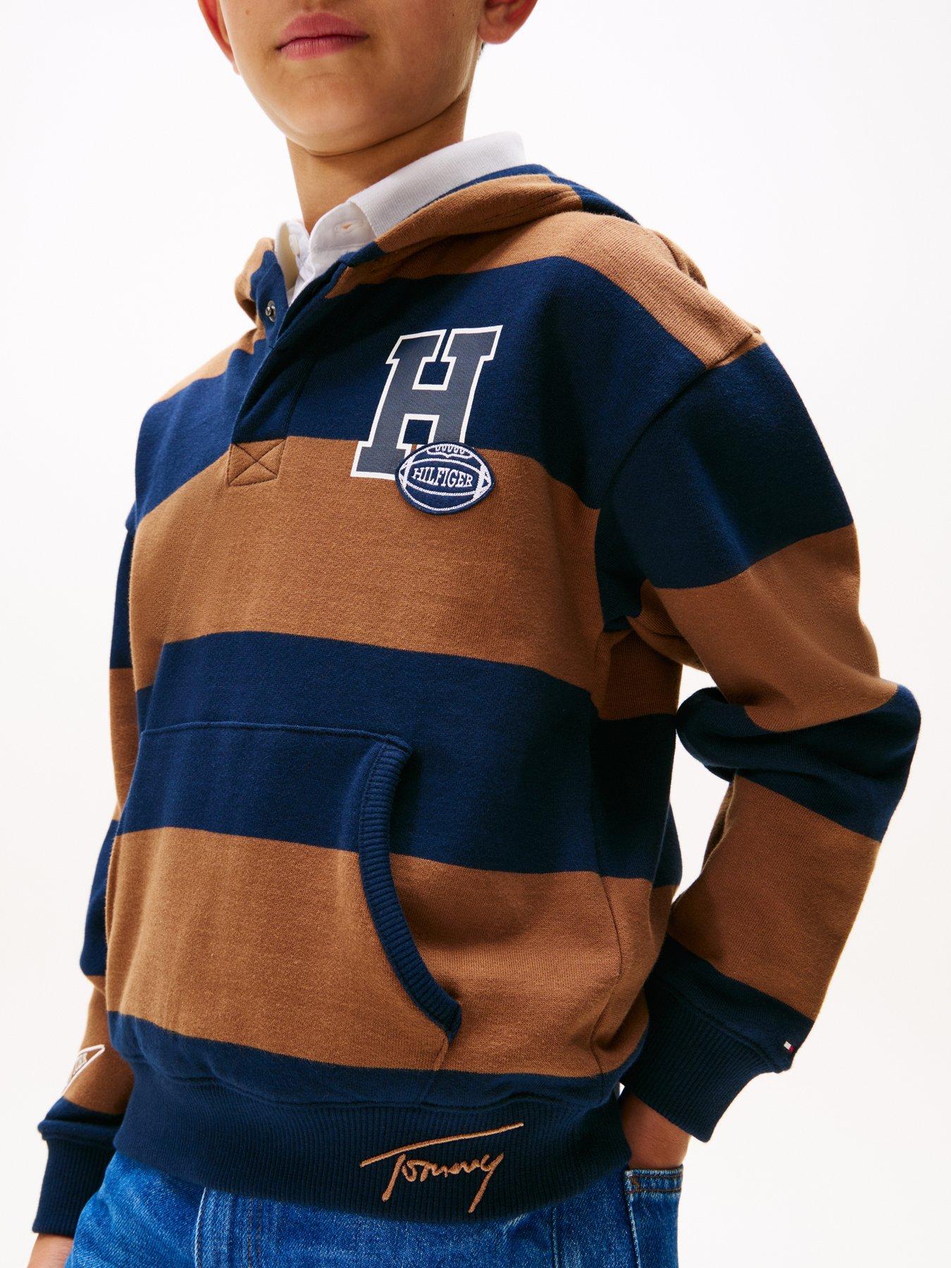 tommy-hilfiger-boys-varsity-stripe-button-hoodie-pecan-nut-stripeoutfit