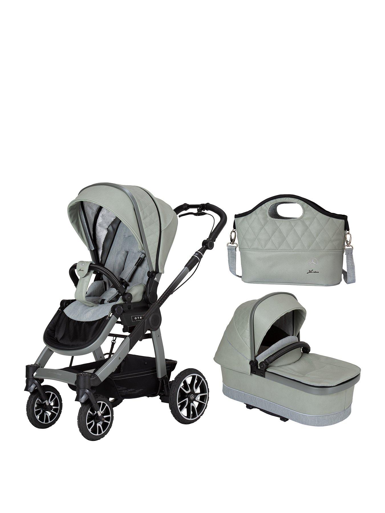 undefined Avantgarde GTX Pushchair, Carrycot & Changing Bag Bag - Sage Grey