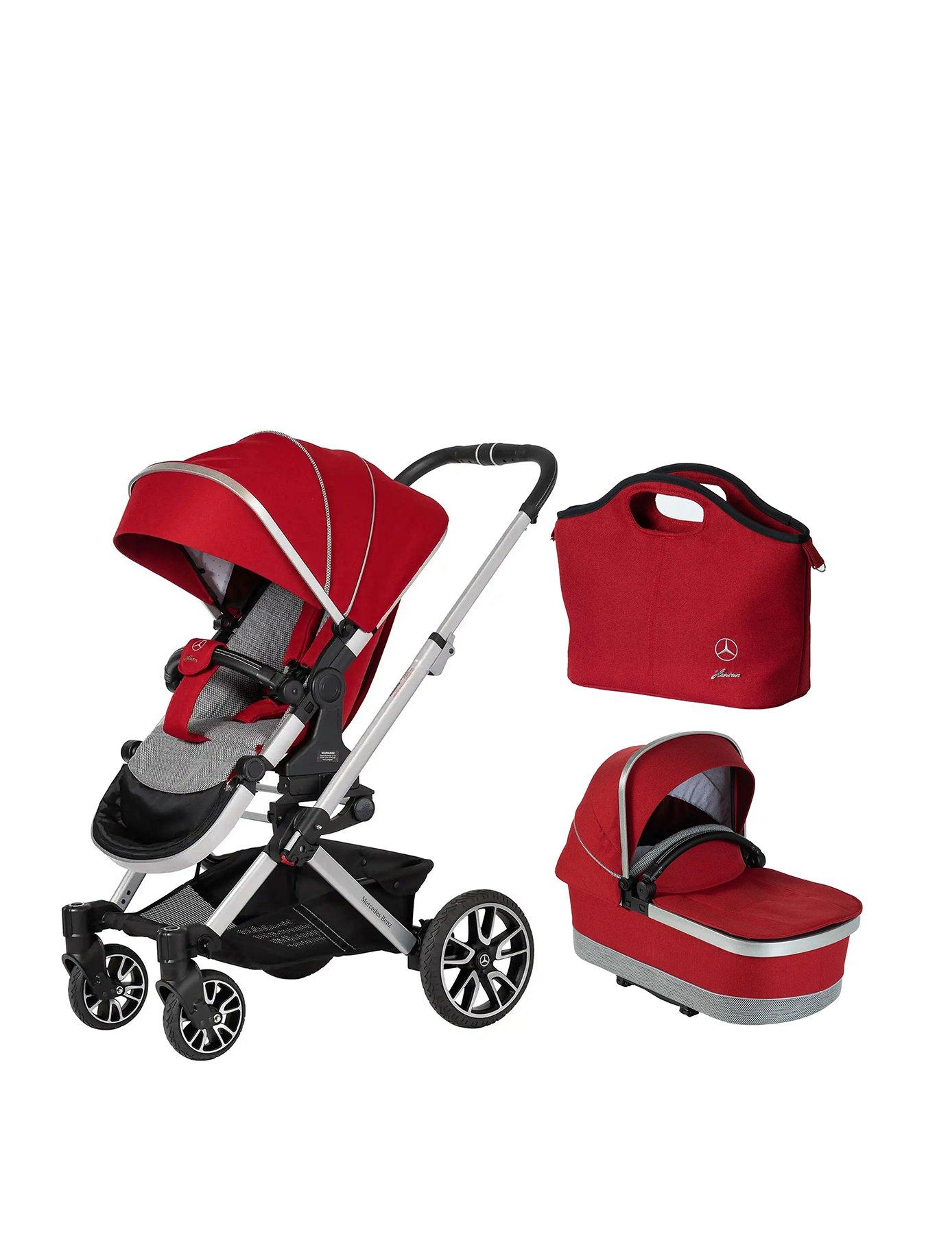 undefined Avantgarde GTX Pushchair, Carrycot & Changing Bag Bag - Hyancinth Red