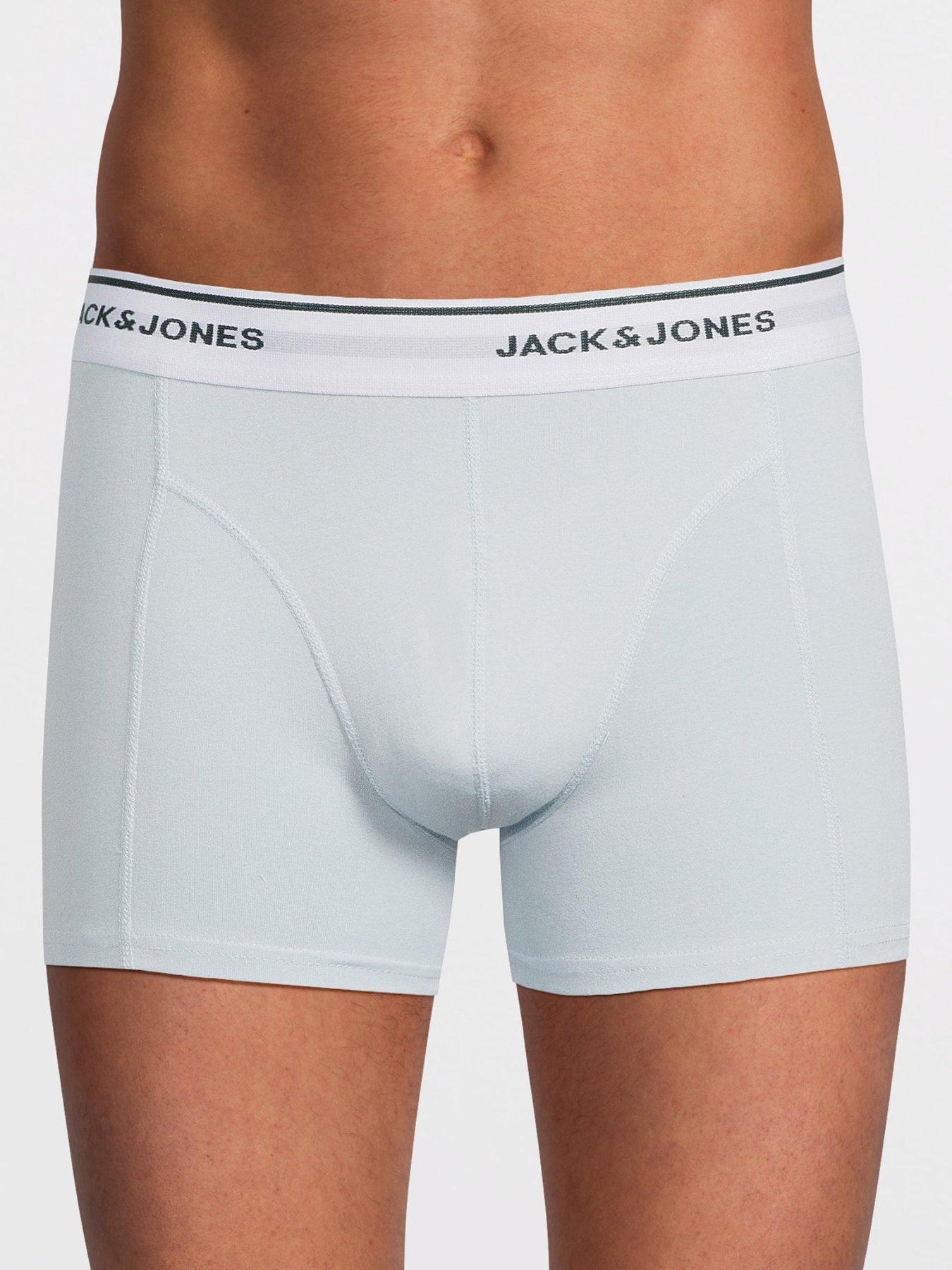 Image 2 of 3 of Jack & Jones Lemon Printed Trunks 3 Pack - Multi