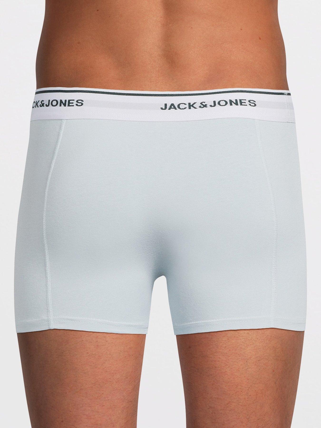 Image 3 of 3 of Jack & Jones Lemon Printed Trunks 3 Pack - Multi
