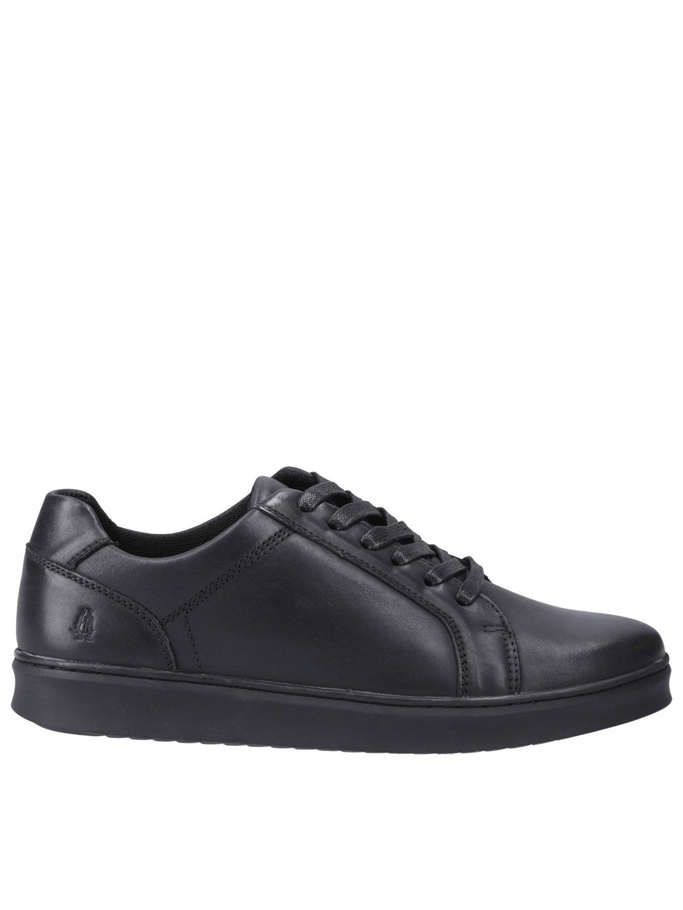 Hush Puppies Mens Madden Lace Up Trainers - Black