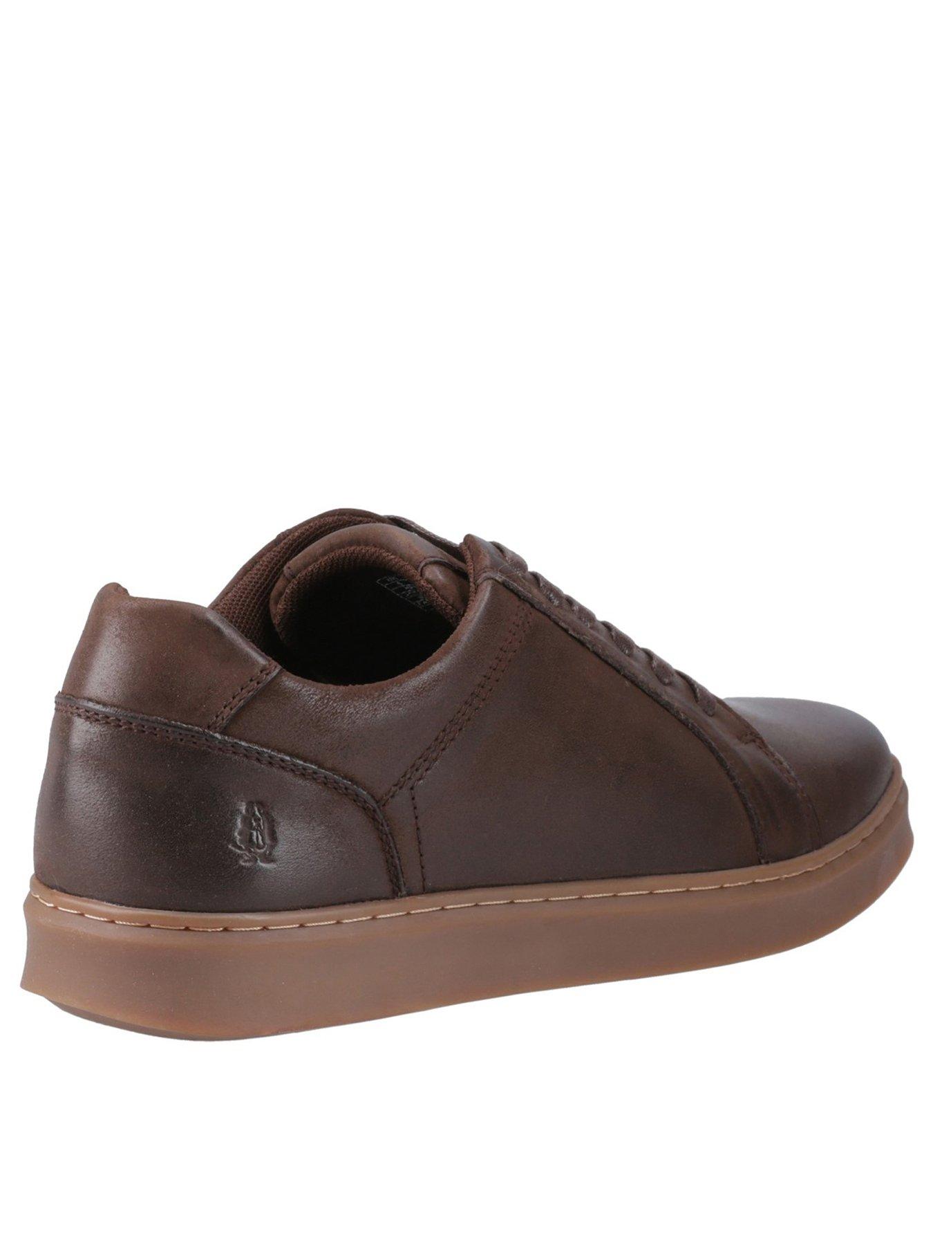 Image 3 of 5 of Hush Puppies Mens Madden Lace Up Trainers - Dark Brown