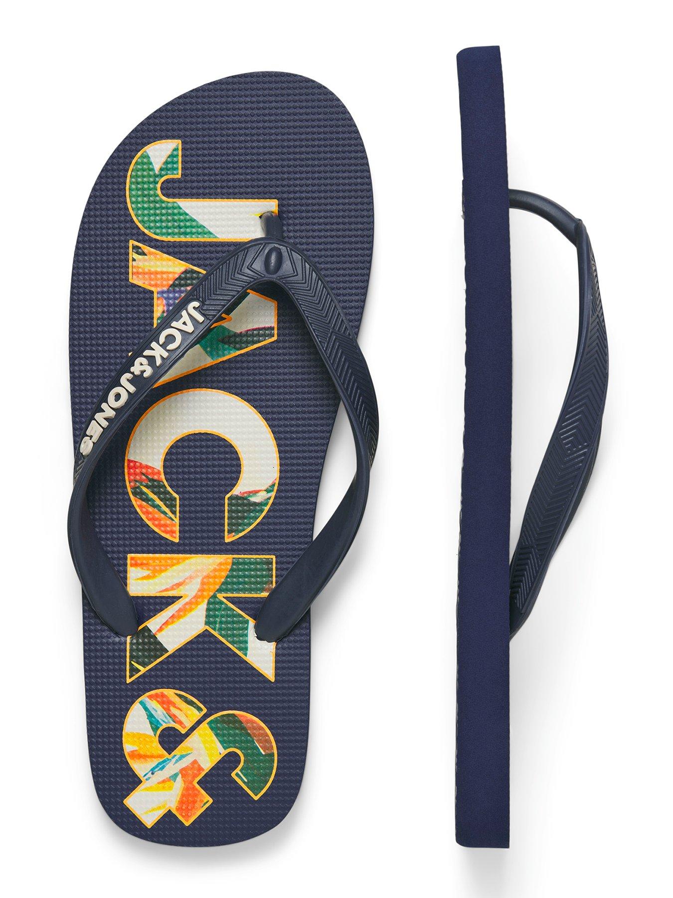 jack-jones-palm-print-logo-flip-flops-navyoutfit