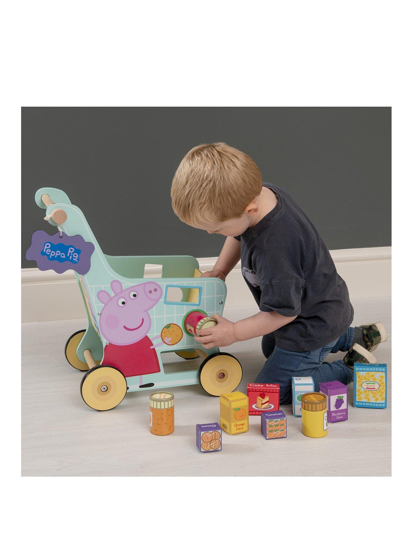 Image 1 of 7 of Peppa Pig Peppa Pig Shopping Trolley
