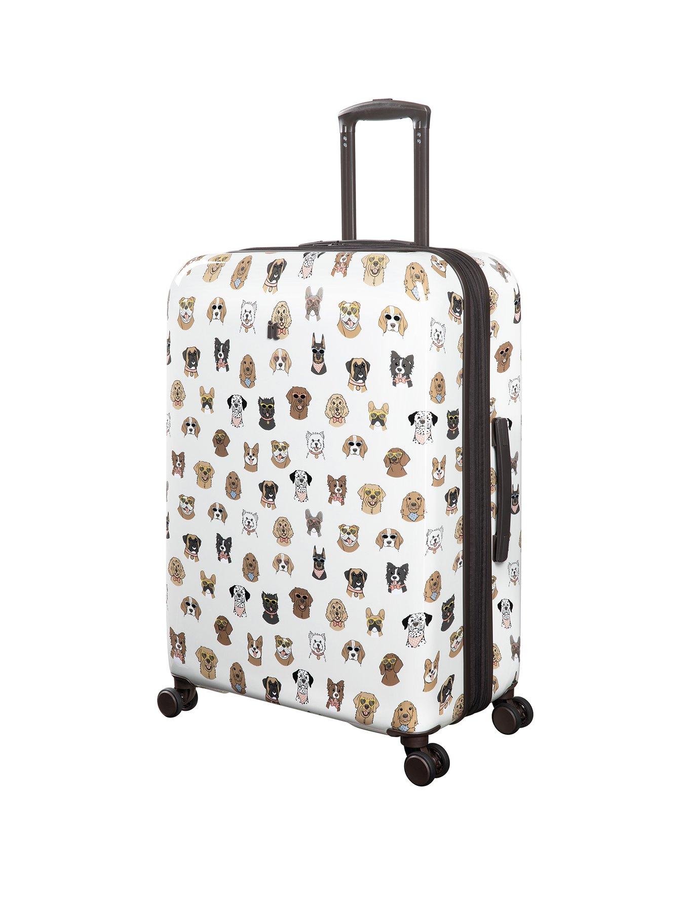 it-luggage-sheen-groovy-dog-print-hardshell-large-suitcase