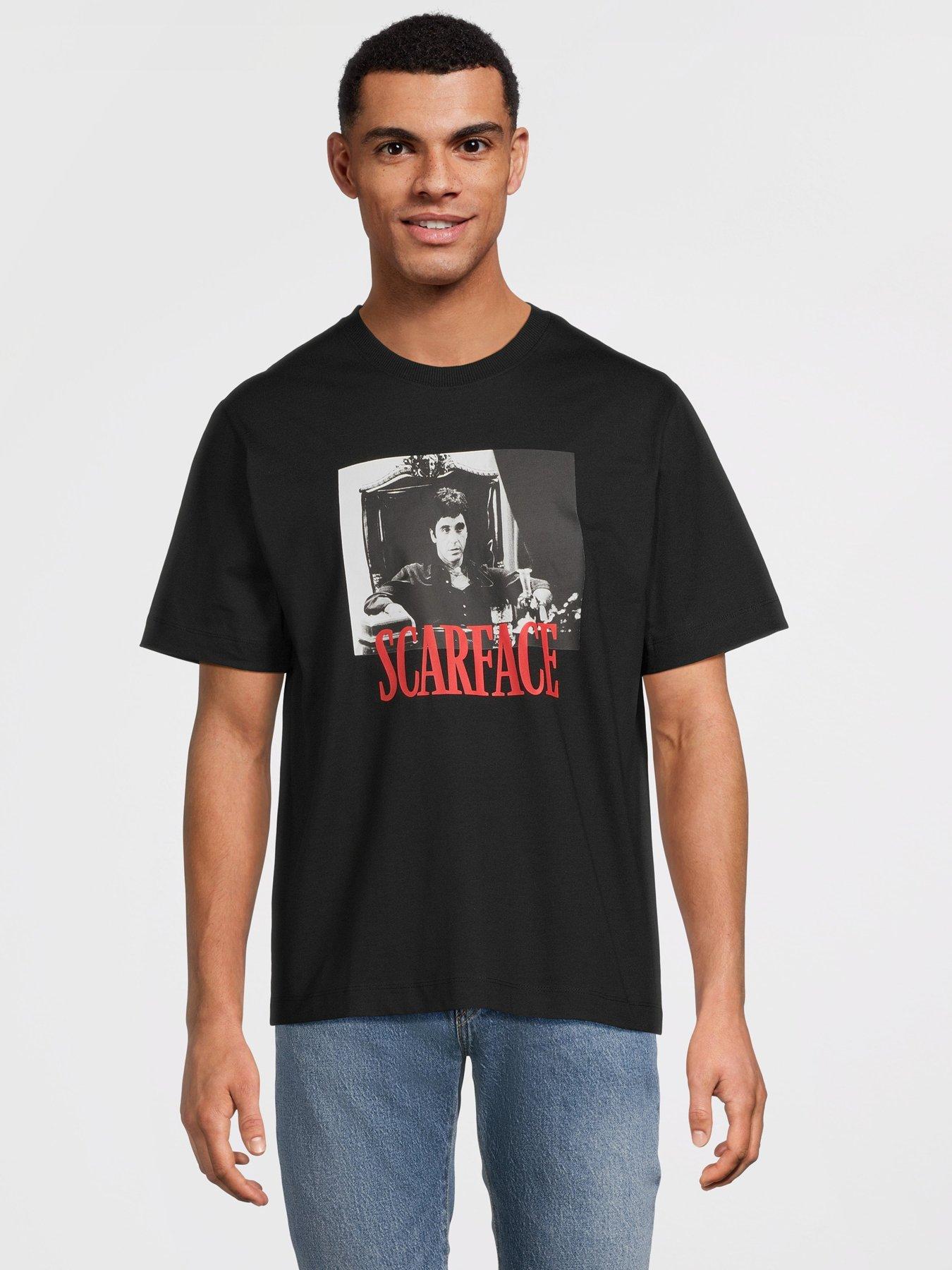 undefined Scarface Graphic T-Shirt - Black