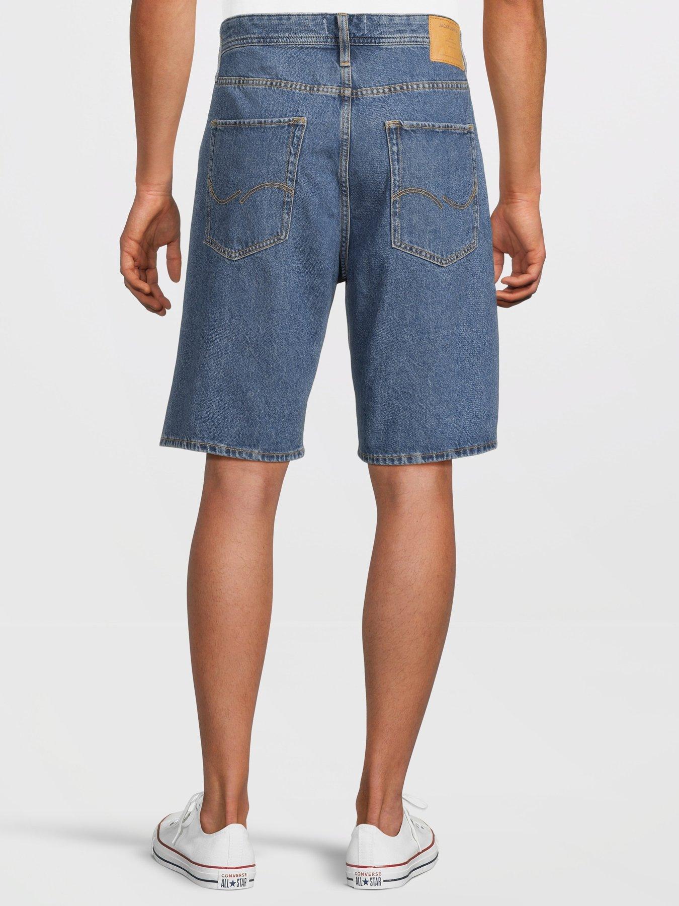 Image 2 of 5 of Jack & Jones Alex Denim Shorts - Blue