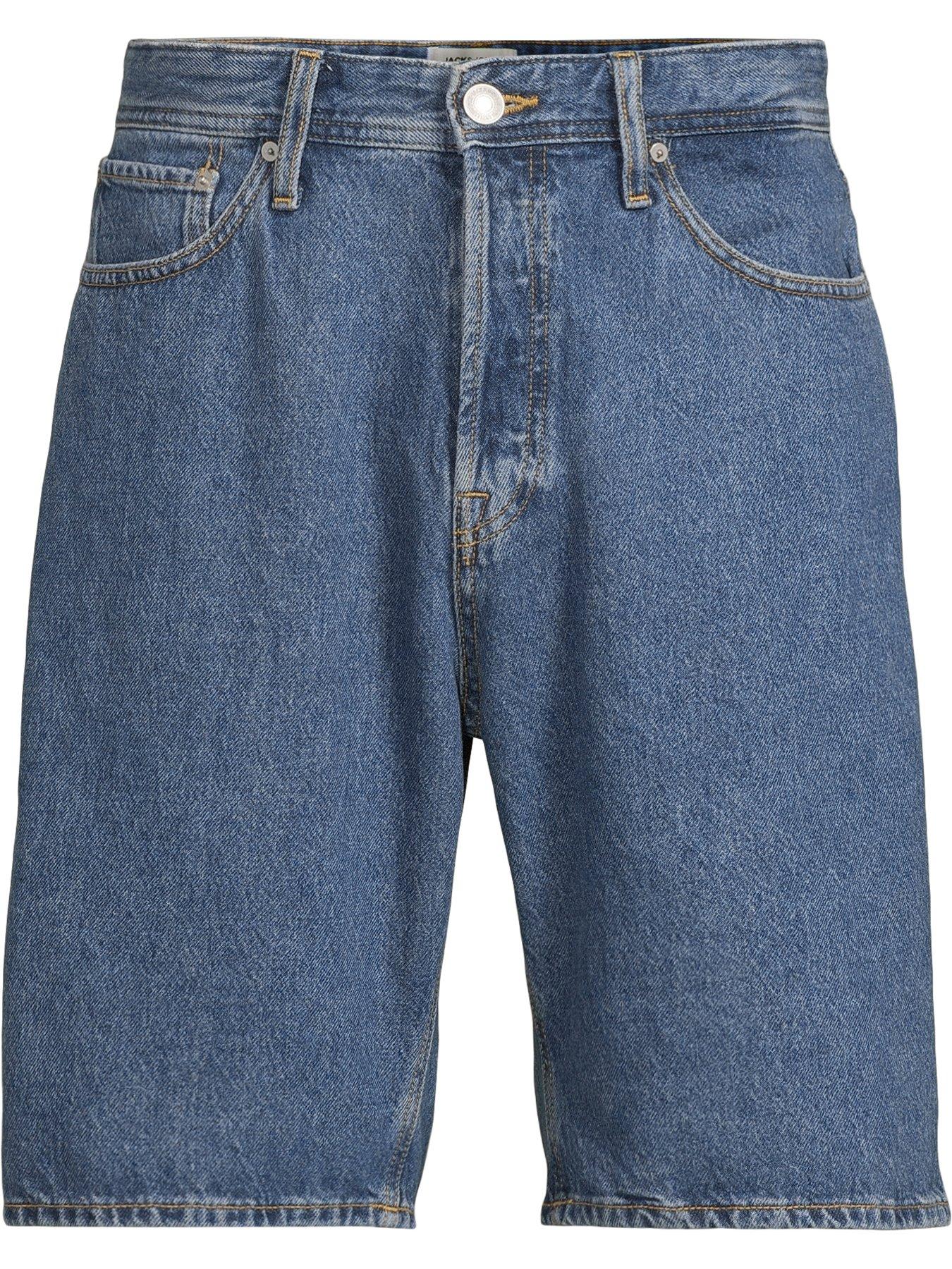 Image 5 of 5 of Jack & Jones Alex Denim Shorts - Blue