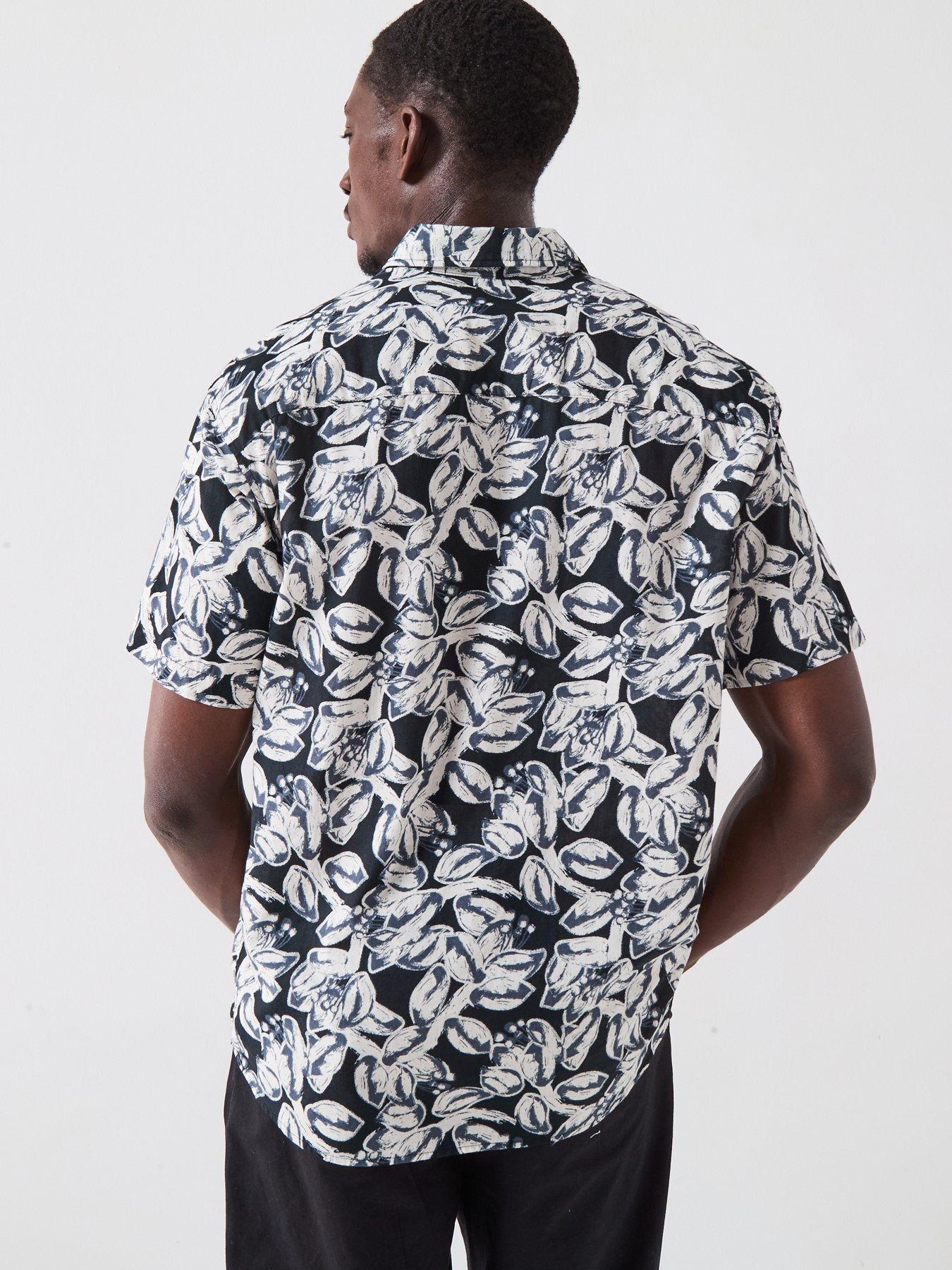 jack-jones-joshua-split-aop-short-sleeve-shirt-blackwhitestillFront