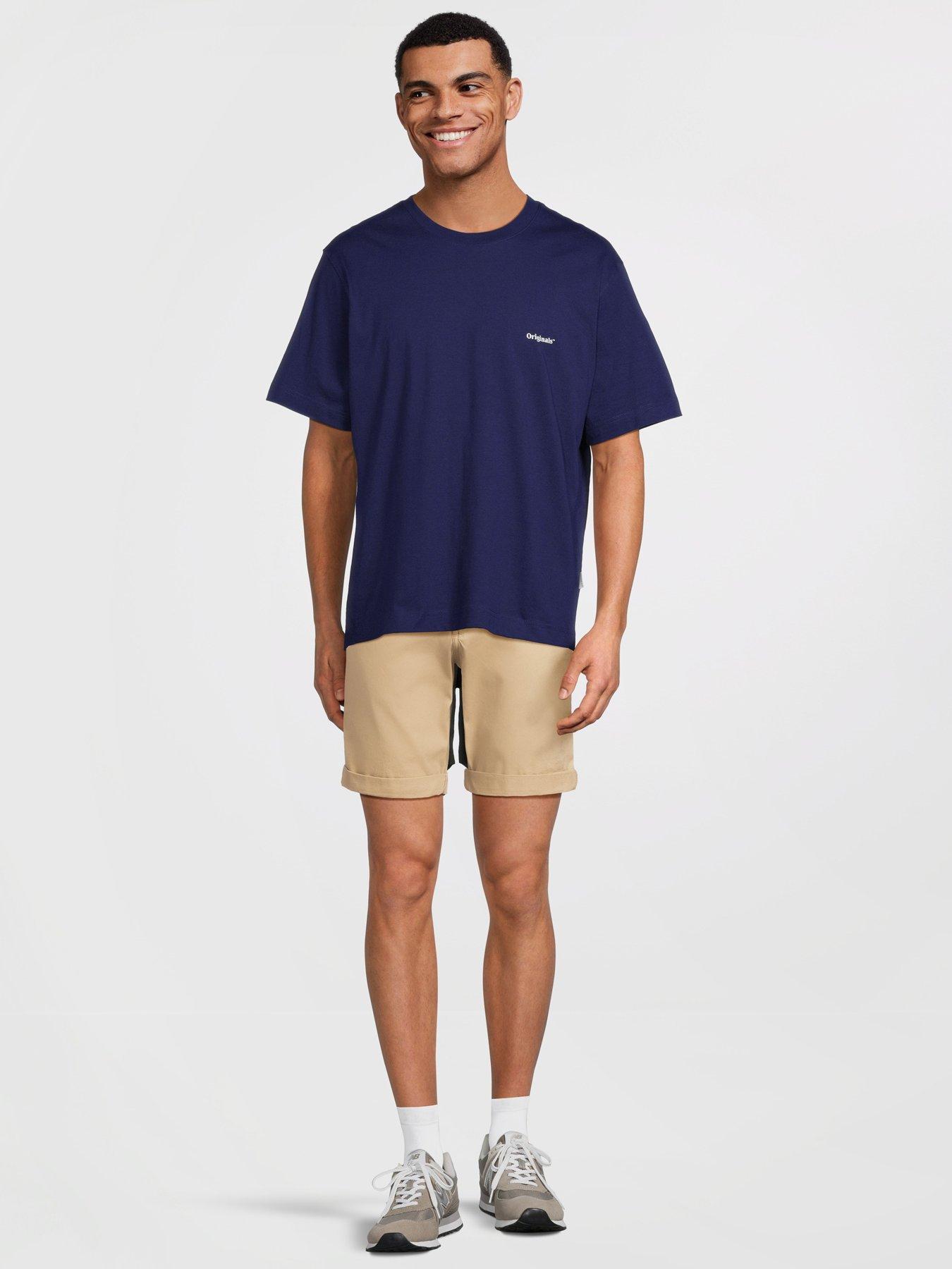 Image 3 of 5 of Jack & Jones Paros Easter Sketch Back Graphic T-Shirt - Navy