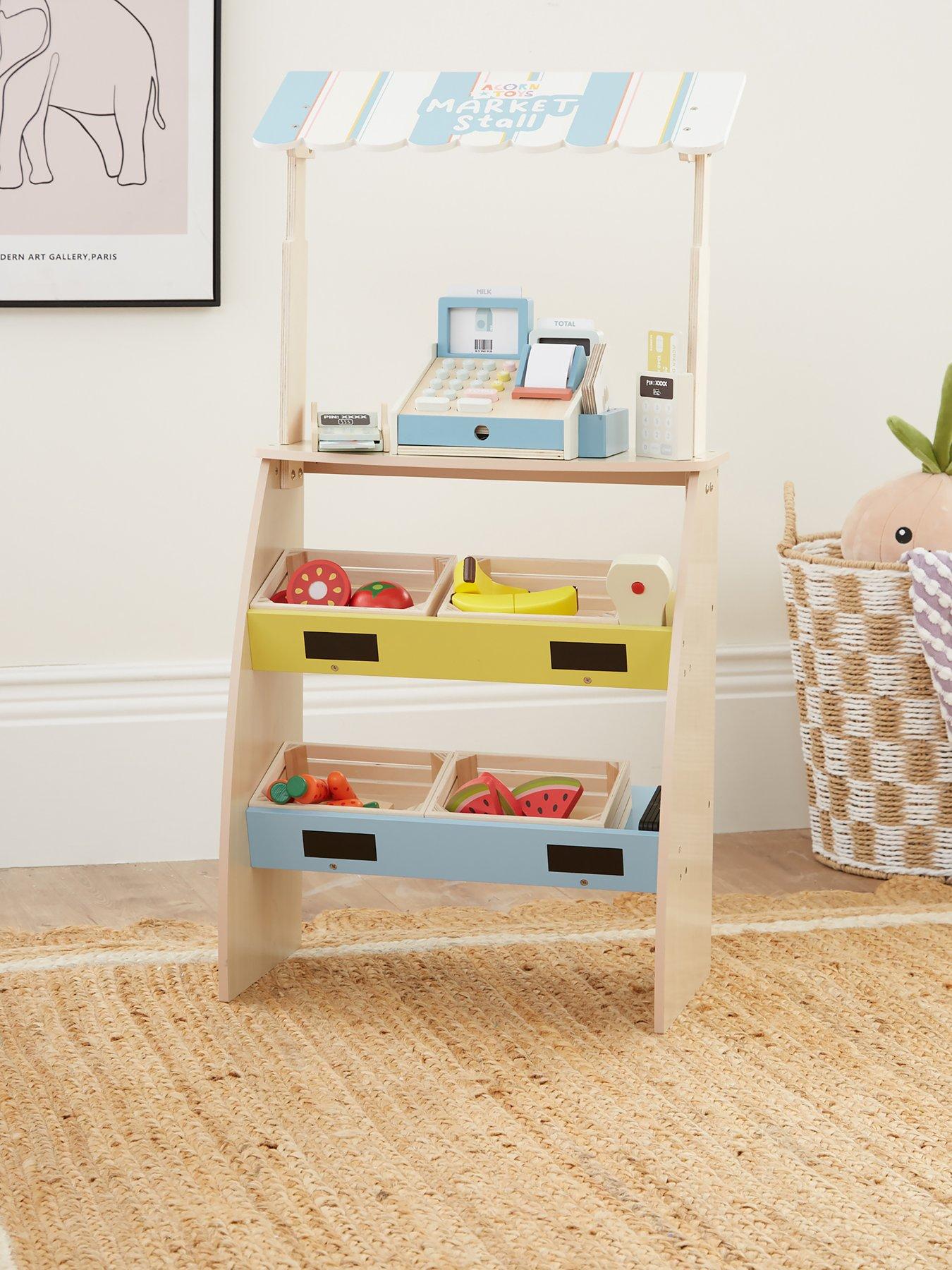 Image 1 of 4 of Acorn Acorn Wooden Market Stall - Till sold separately