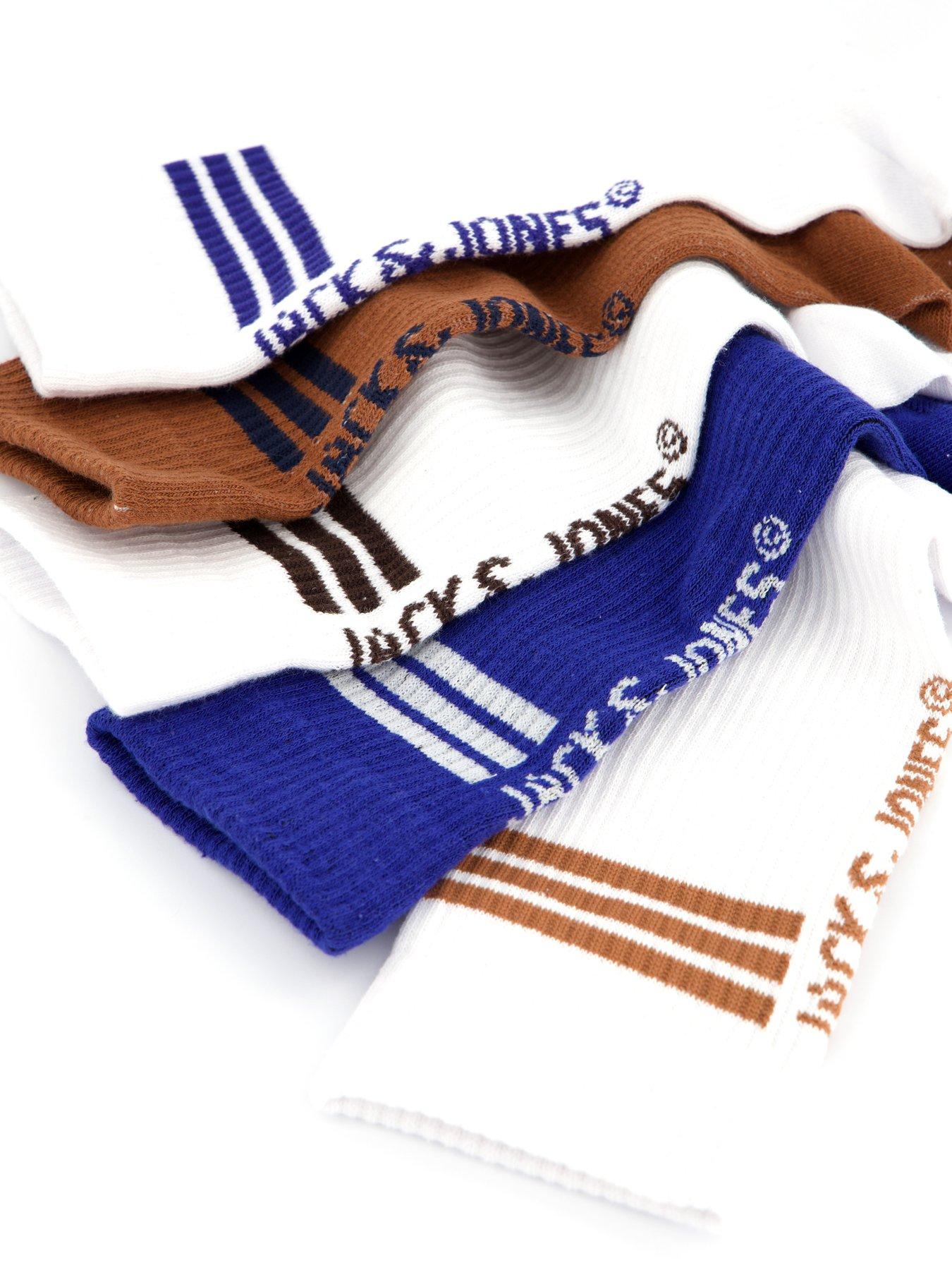 jack-jones-5-pack-tennis-crew-socks-multistillFront
