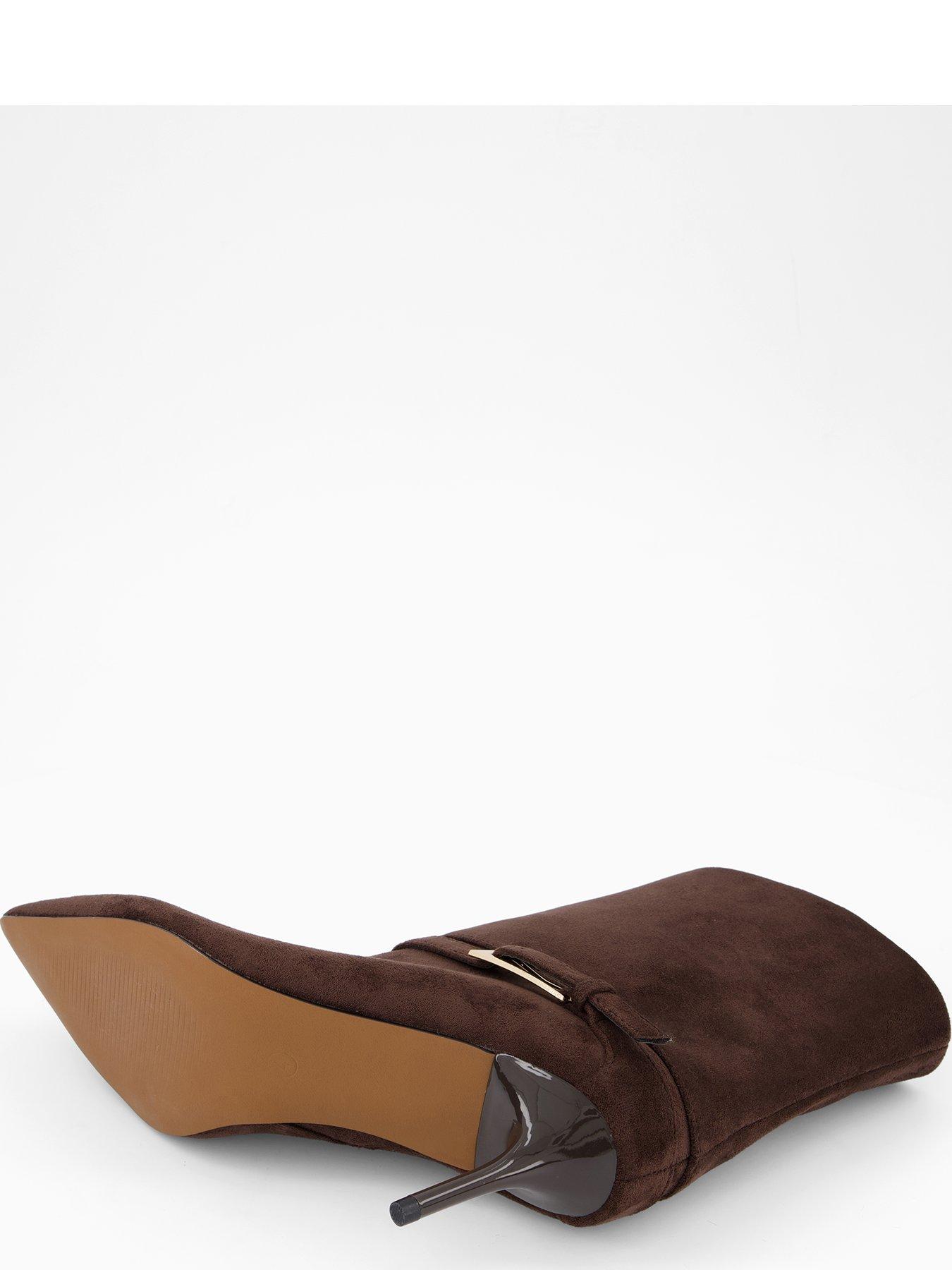 Image 5 of 7 of The Very Collection Pointed Ankle Boot - Brown