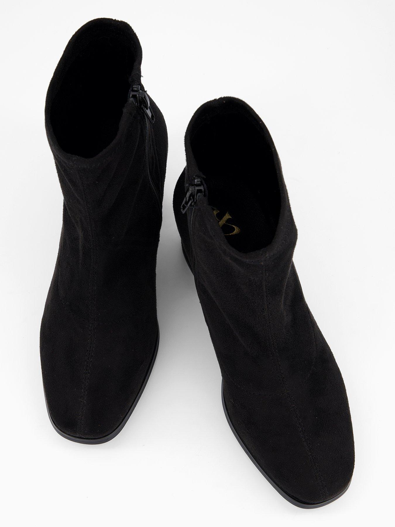 the-very-collection-wide-fit-ankle-sock-boot-blackdetail