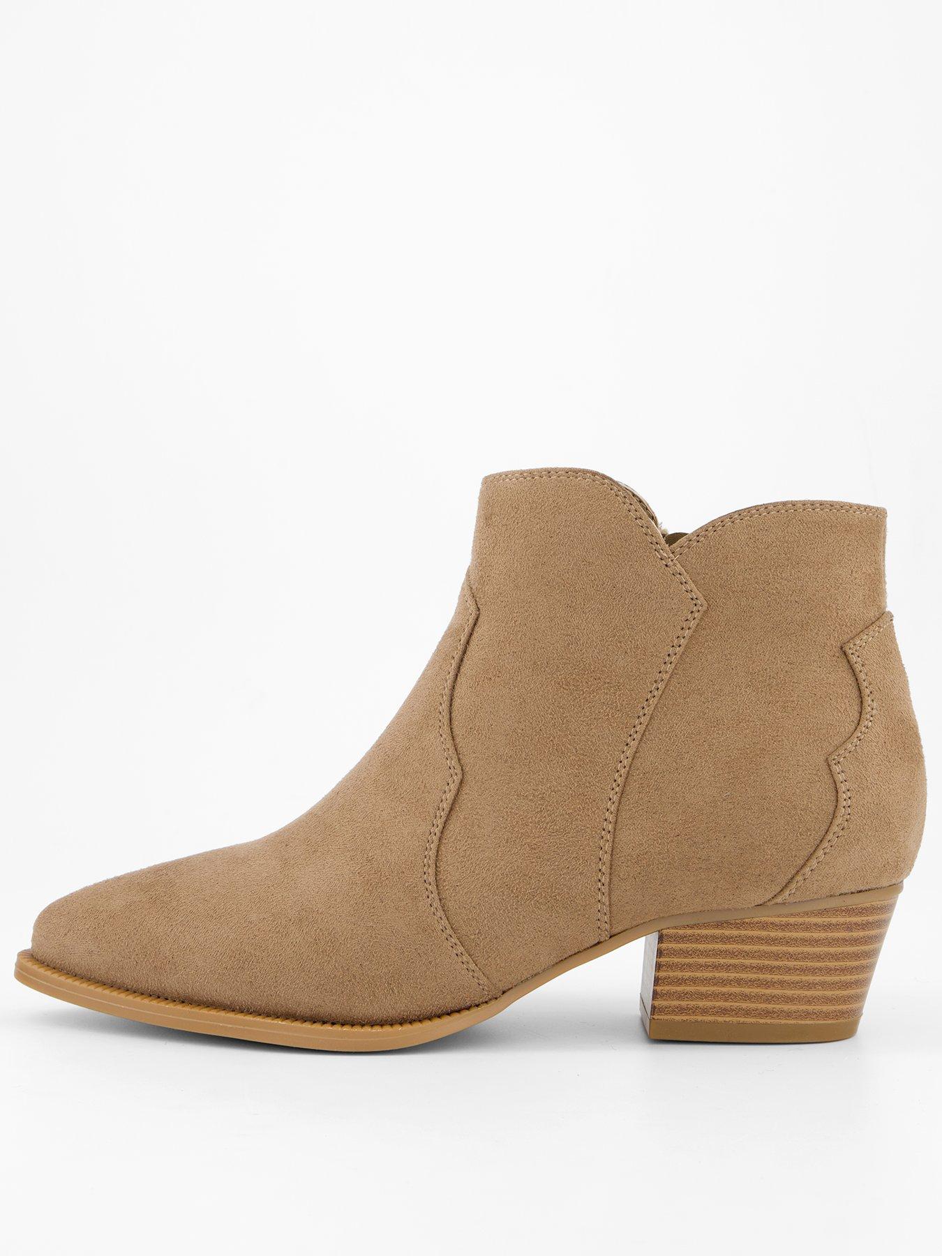 All Footwear Brown Wide Women Very