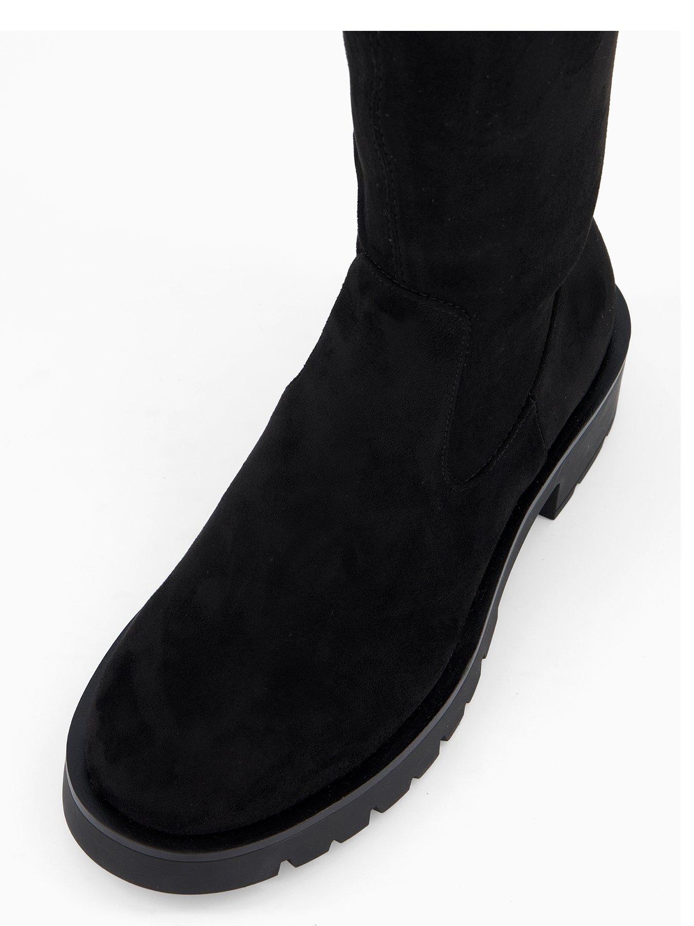 Image 4 of 6 of The Very Collection Over Knee Boot - Black