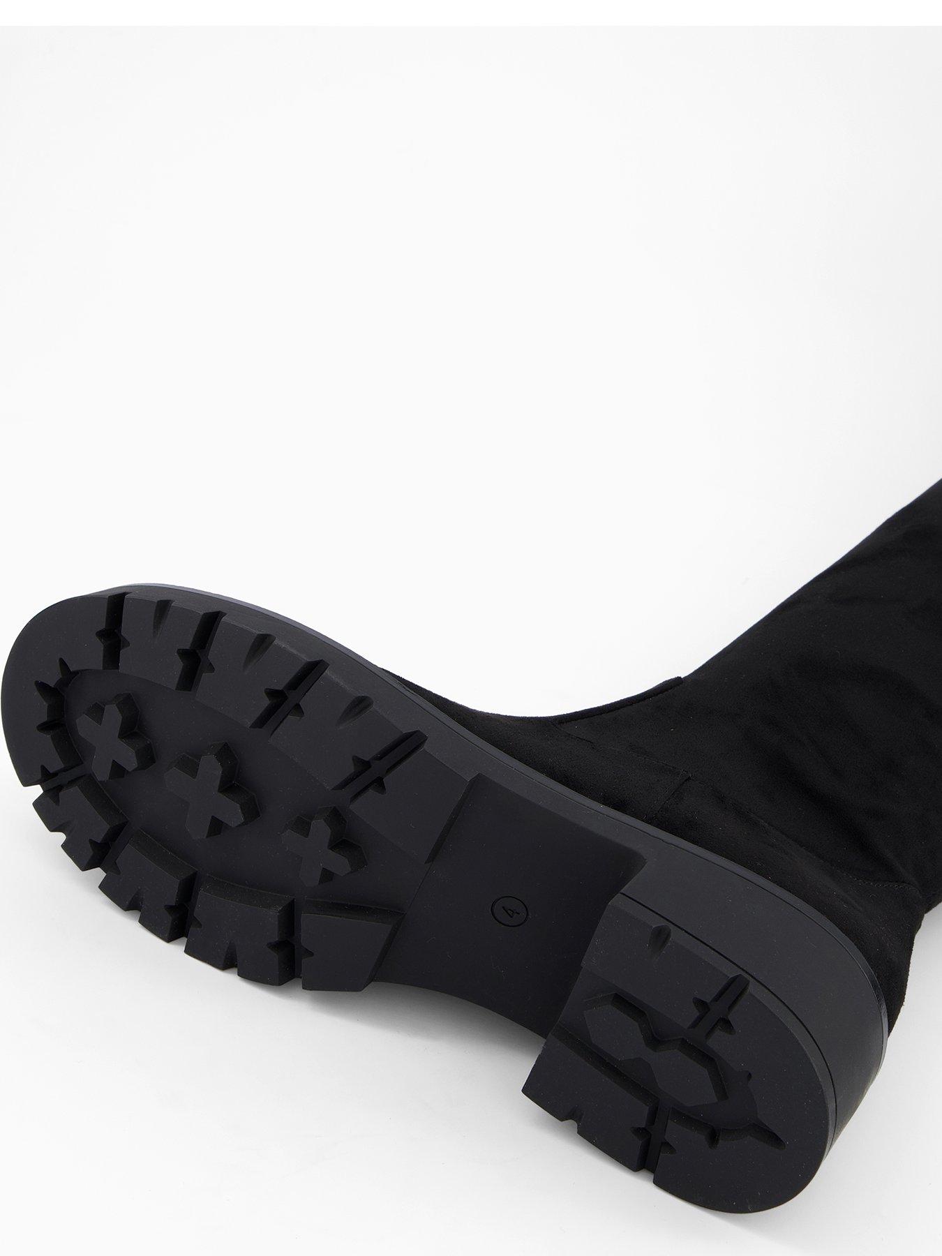 Image 5 of 6 of The Very Collection Over Knee Boot - Black