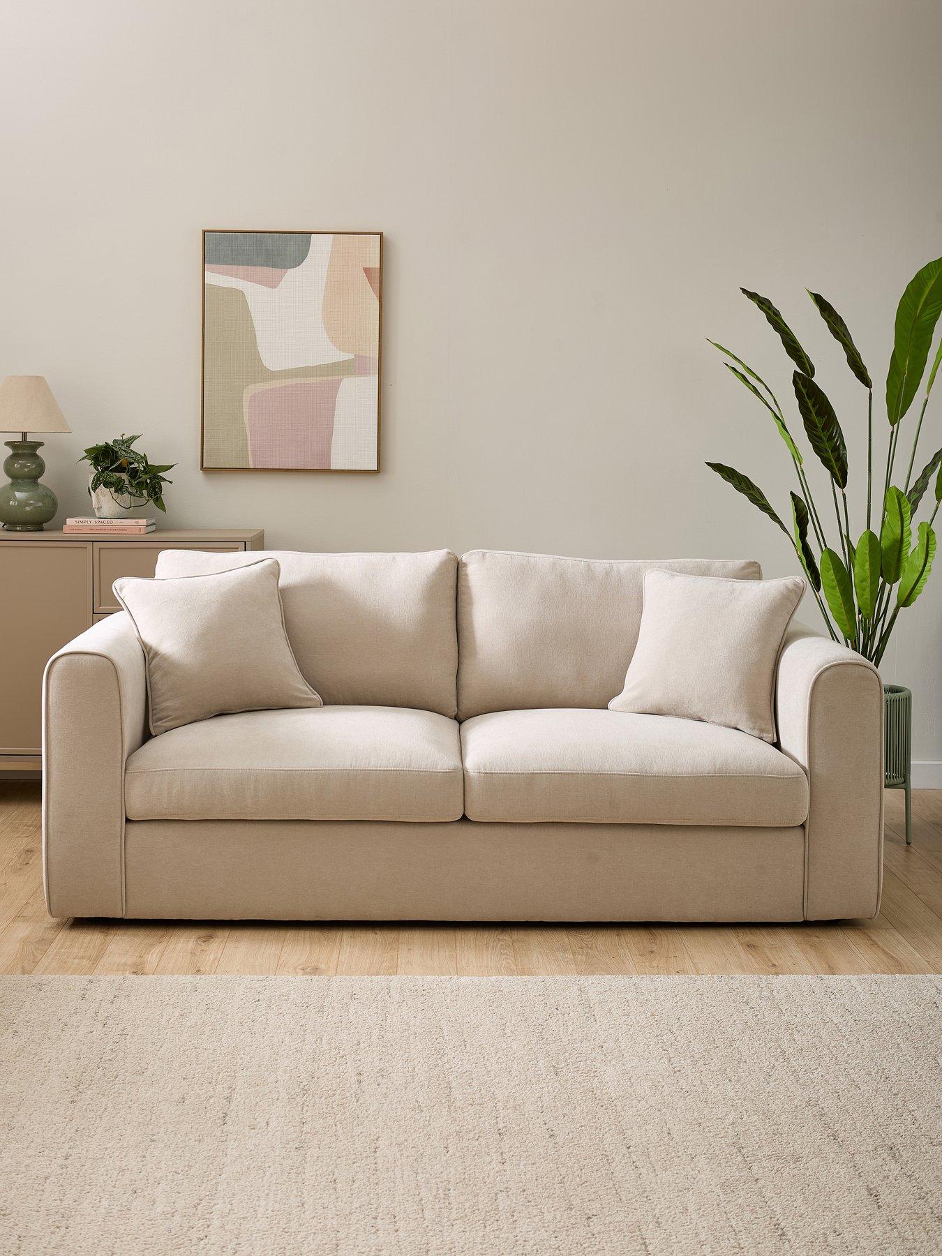 The Very Collection Nylah 3 Seater Fabric Sofa