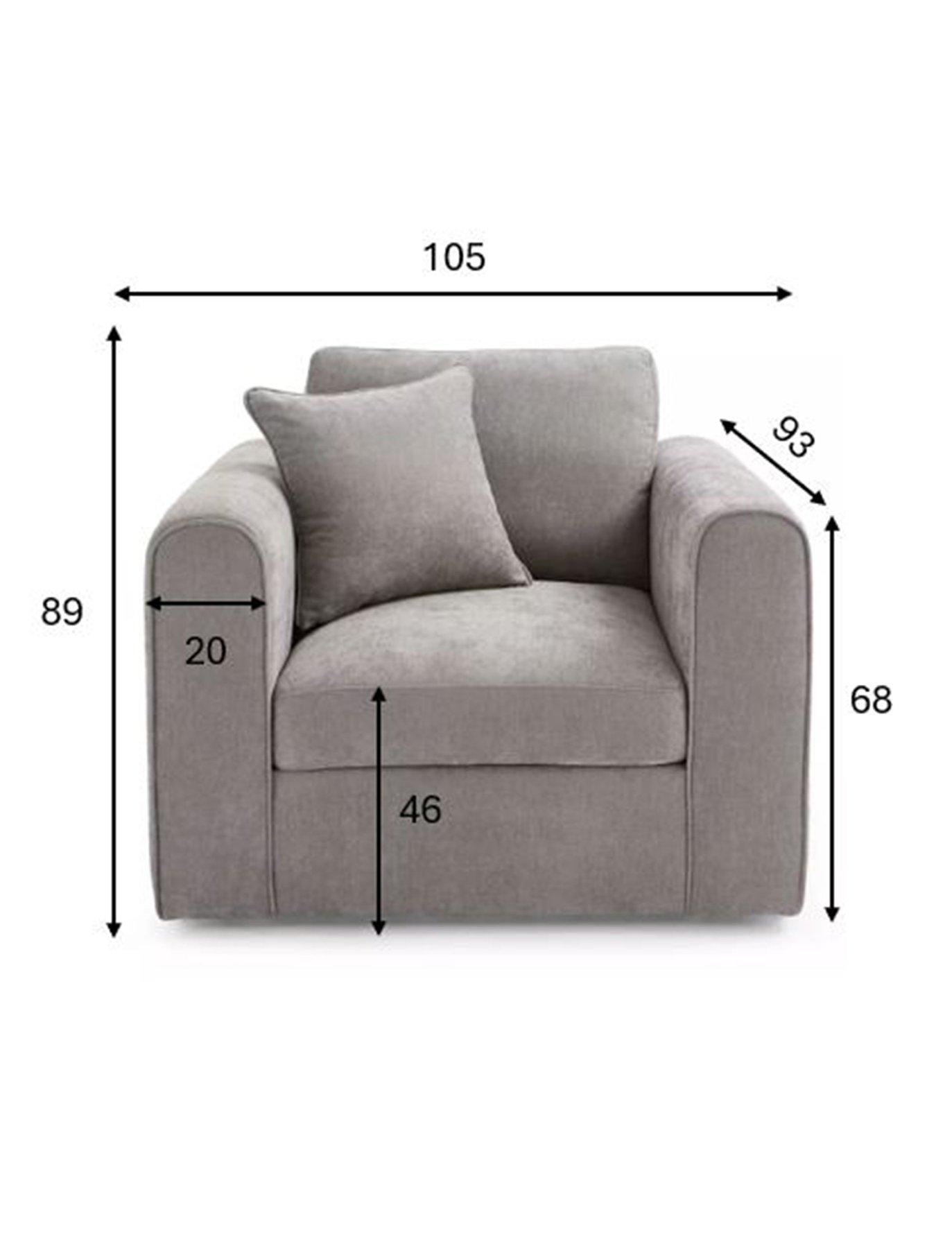 Image 7 of 7 of The Very Collection Nylah Chair