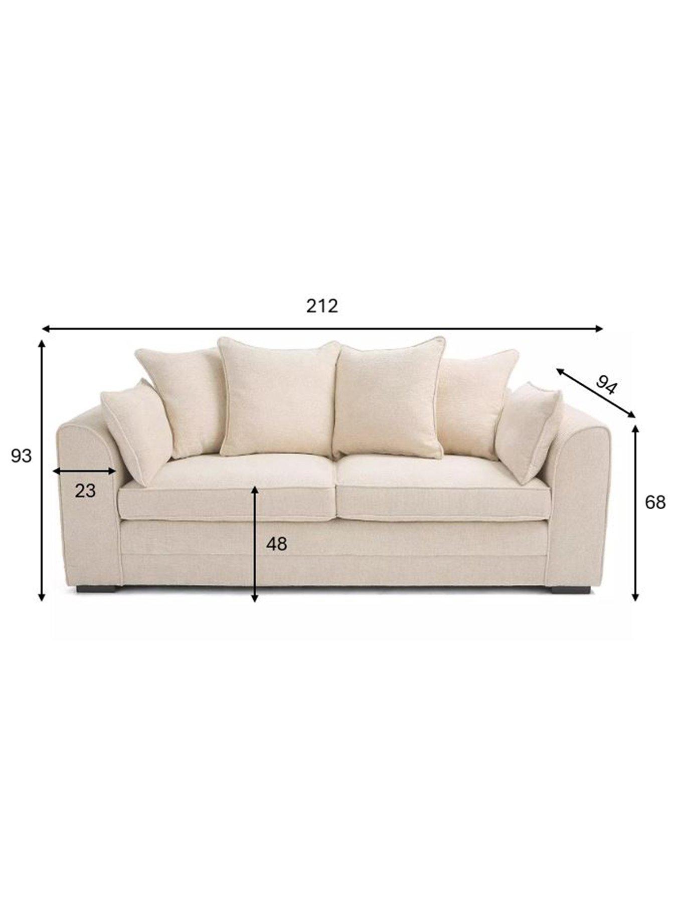 Image 7 of 7 of The Very Collection Soho 3 Seater Sofa