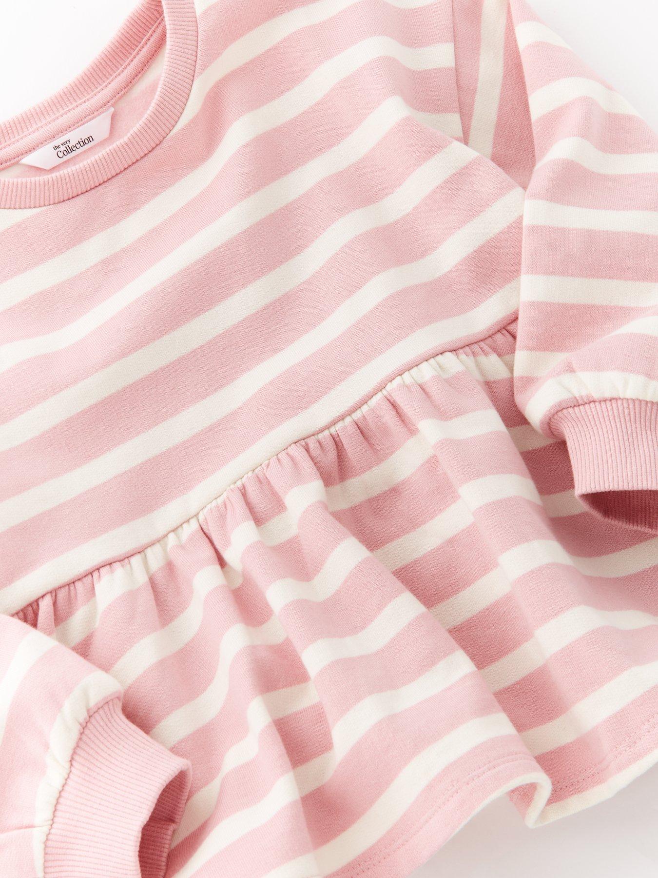 Image 3 of 4 of The Very Collection Girls Leopard Peplum Sweat Set - Print