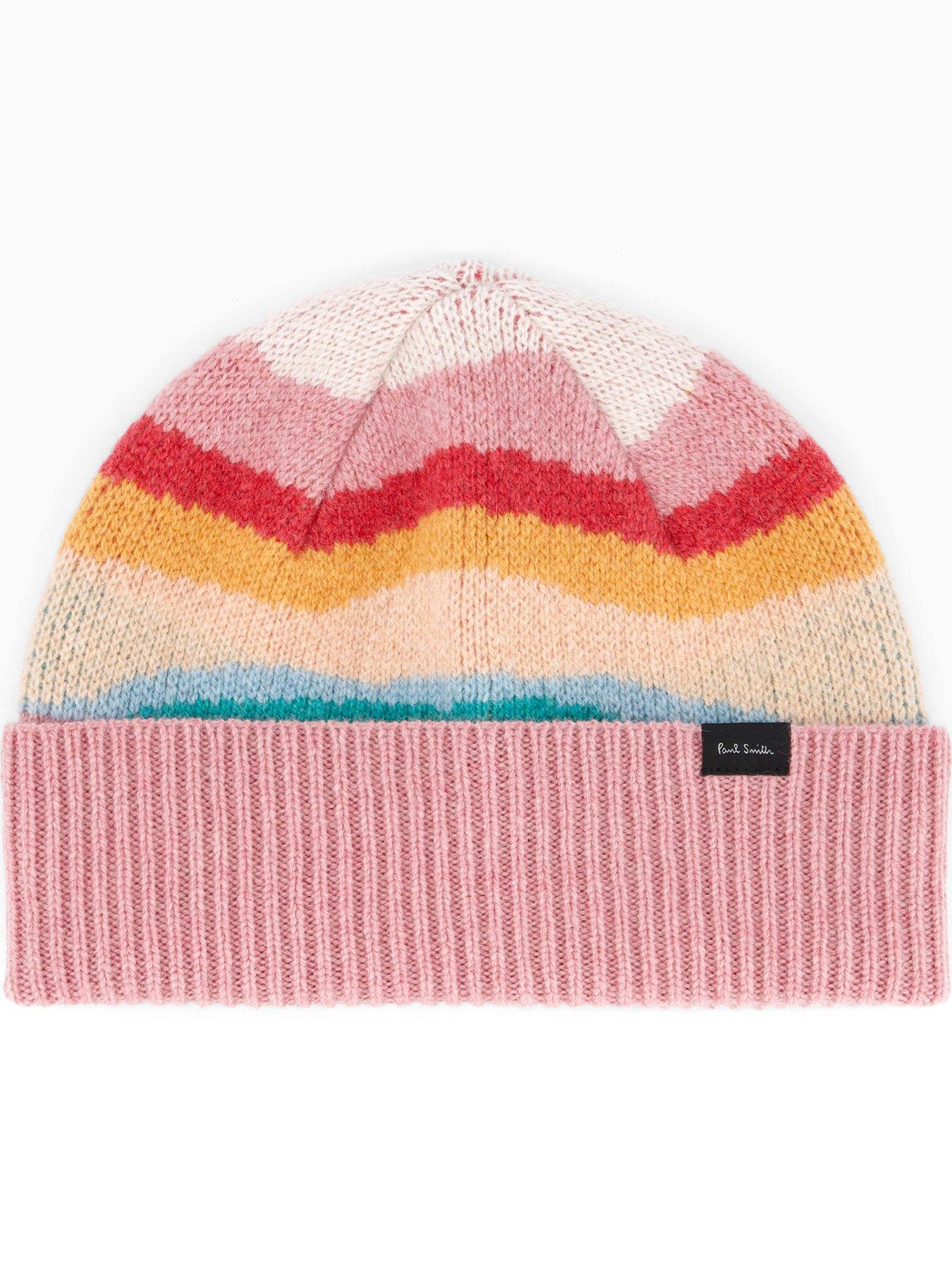 PS PAUL SMITH Women Hat Beanie Knit Swirl - Multi