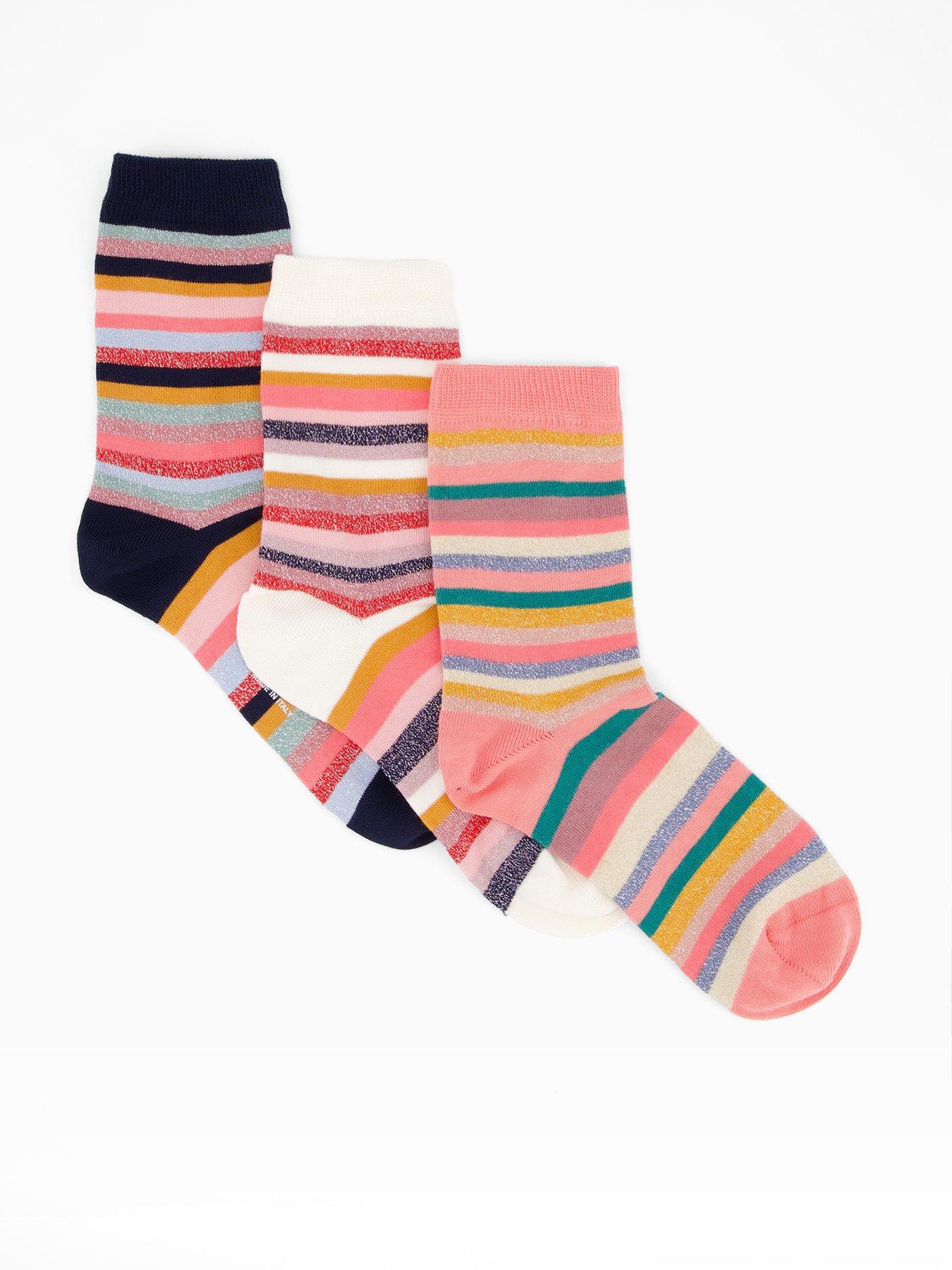 PS PAUL SMITH Women Sock 3Pk Lurex Swirl - Multi