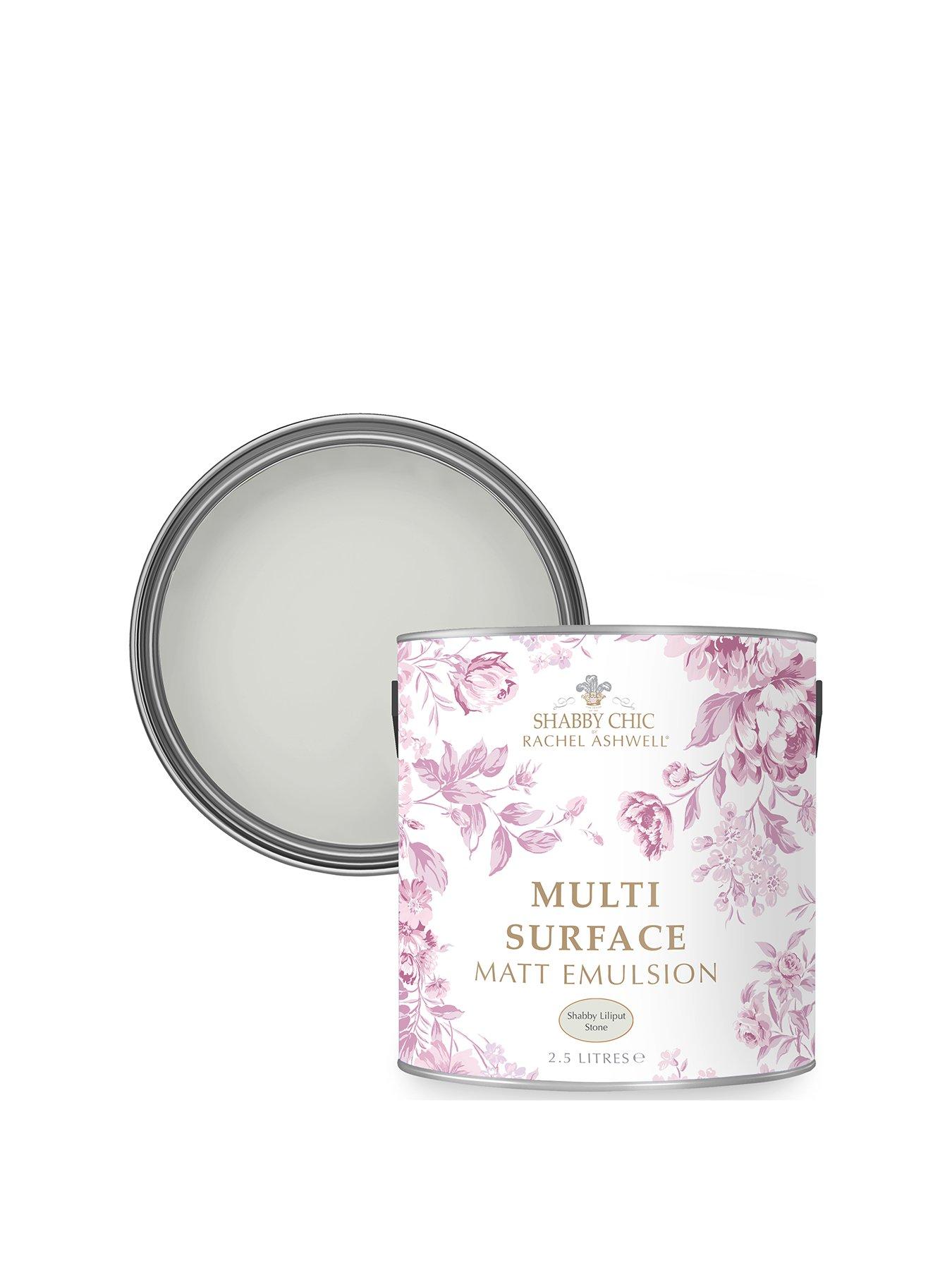Image 2 of 4 of Rachel Ashwell Shabby Chic By Rachel Ashwell&reg; Shabby Liliput Stone Matte Emulsion Multi Surface Paint 2.5l