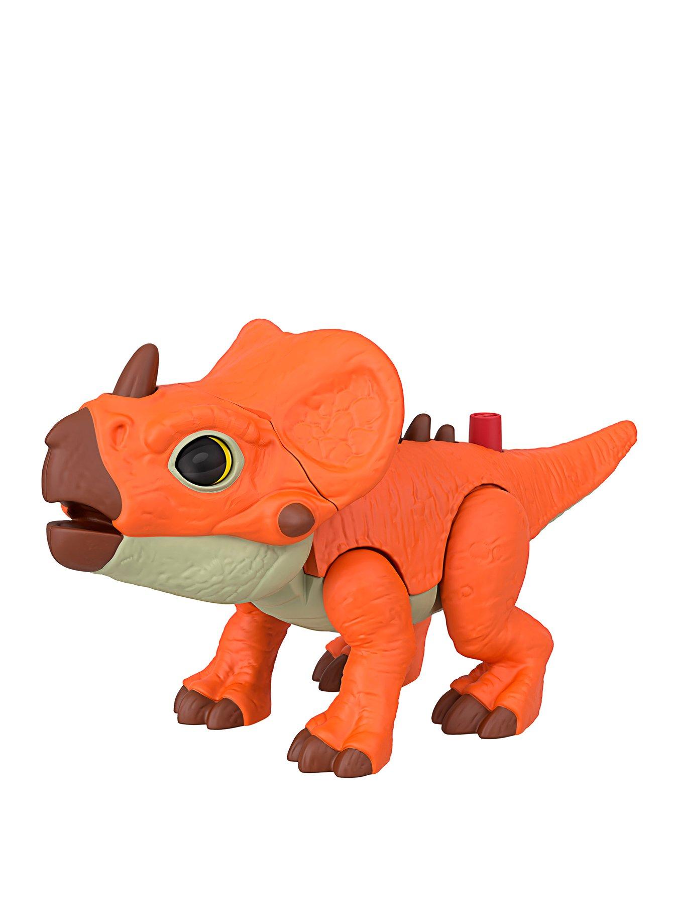 Image of Imaginext Jurassic World Rebirth Aquilops Dinosaur Action Figure