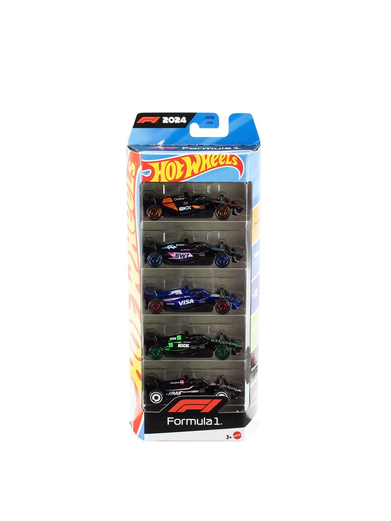 undefined Hot Wheels Basic Car 5 Pack: Formula 1