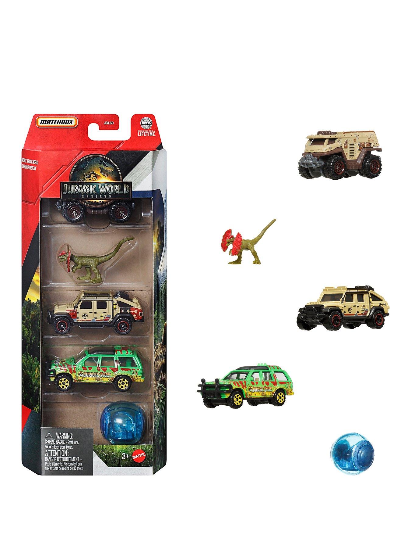 undefined Matchbox Jurassic World Saga 5 Pack Assortment
