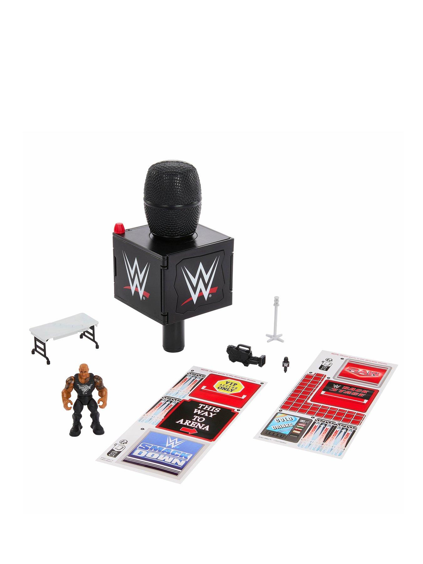 WWE WWE Knuckle Crunchers Microphone Playset