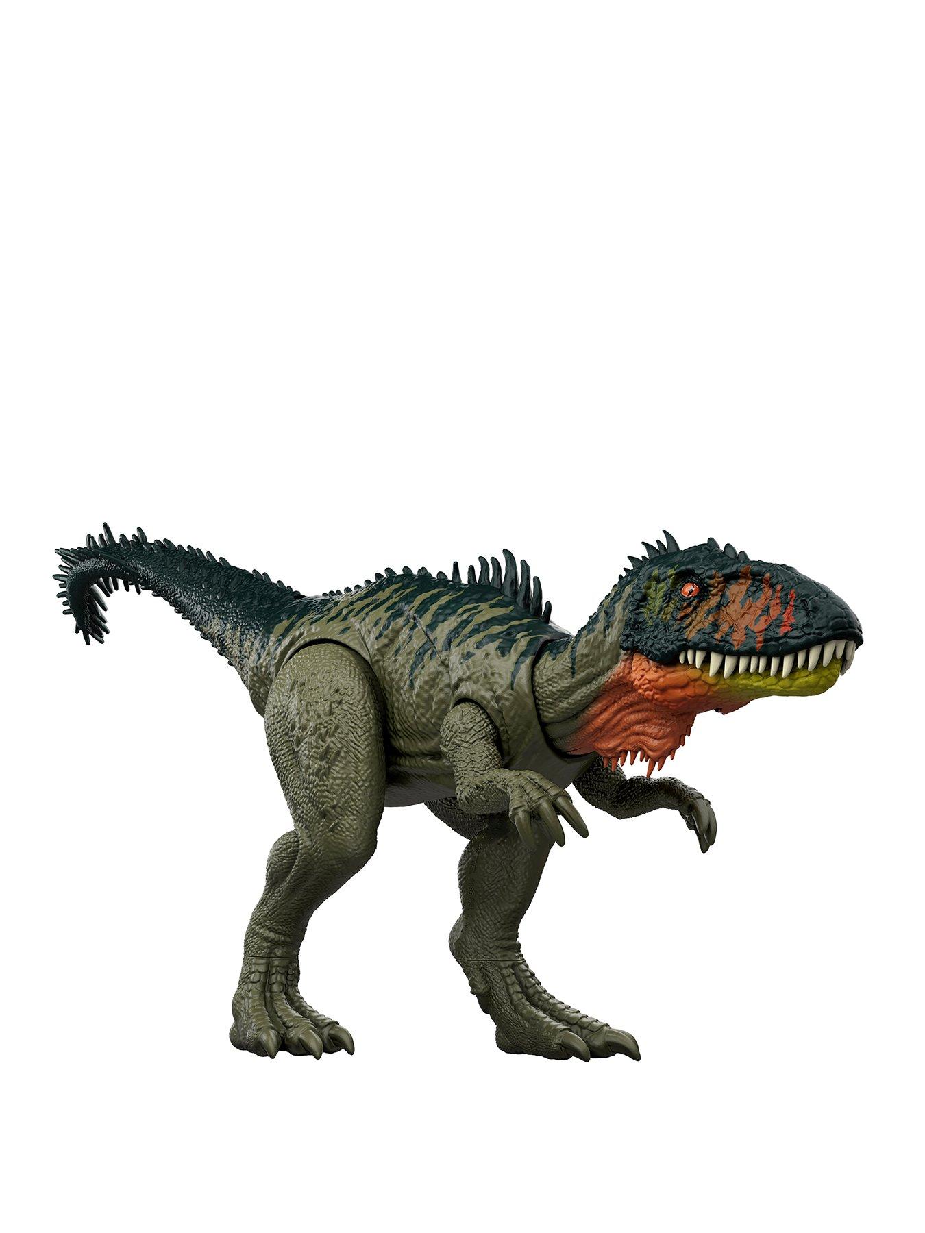JURASSIC WORLD Rebirth Gigantic Thrashers Tyrannotitian Dinosaur Figure Toy