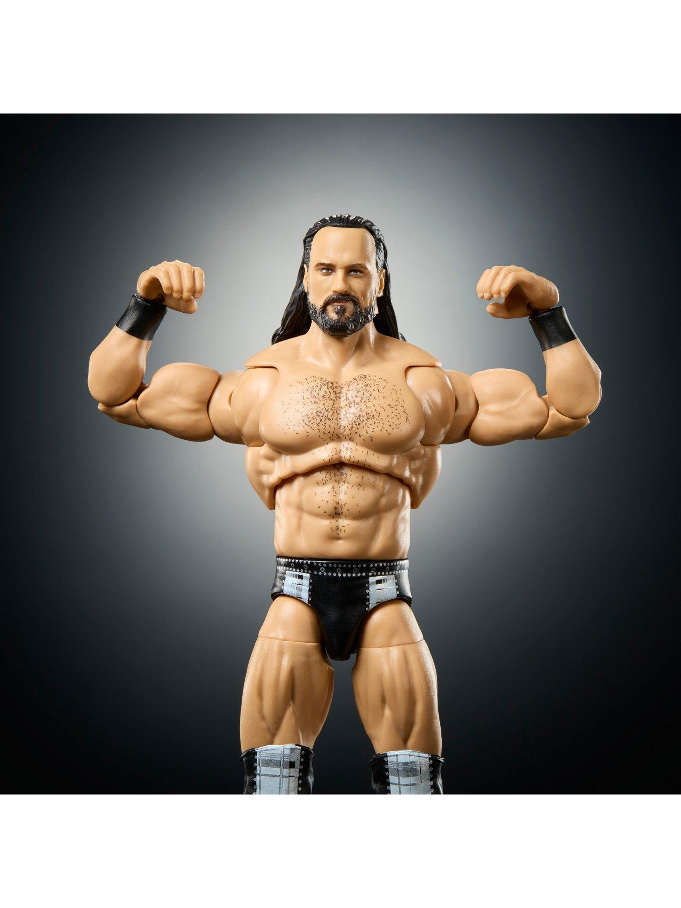WWE Top Picks Elite Drew McIntyre Action Figure with Universal Championship6 in Posable Collectible Gift for WWE Fans Ages 8 Years Old and Up